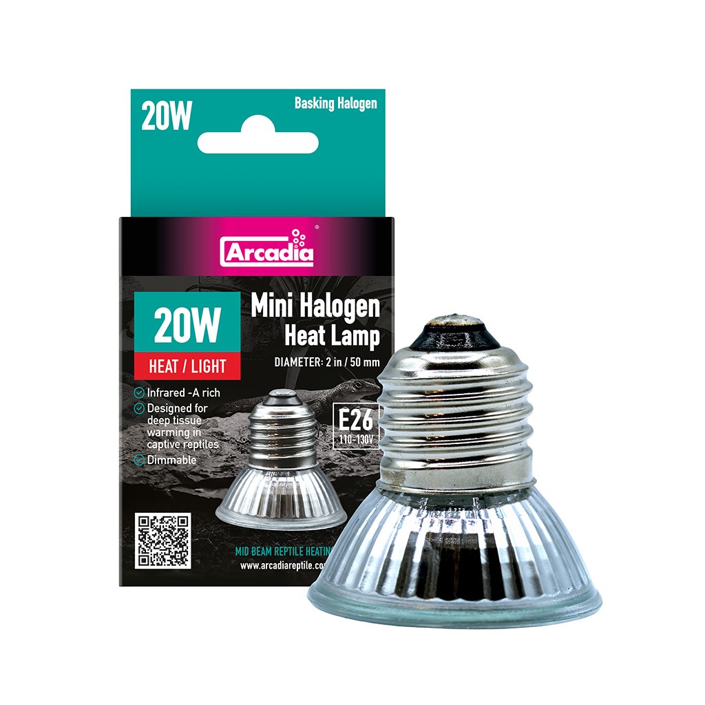 Arcadia Mini Halogen Heat Lamp 20W 255