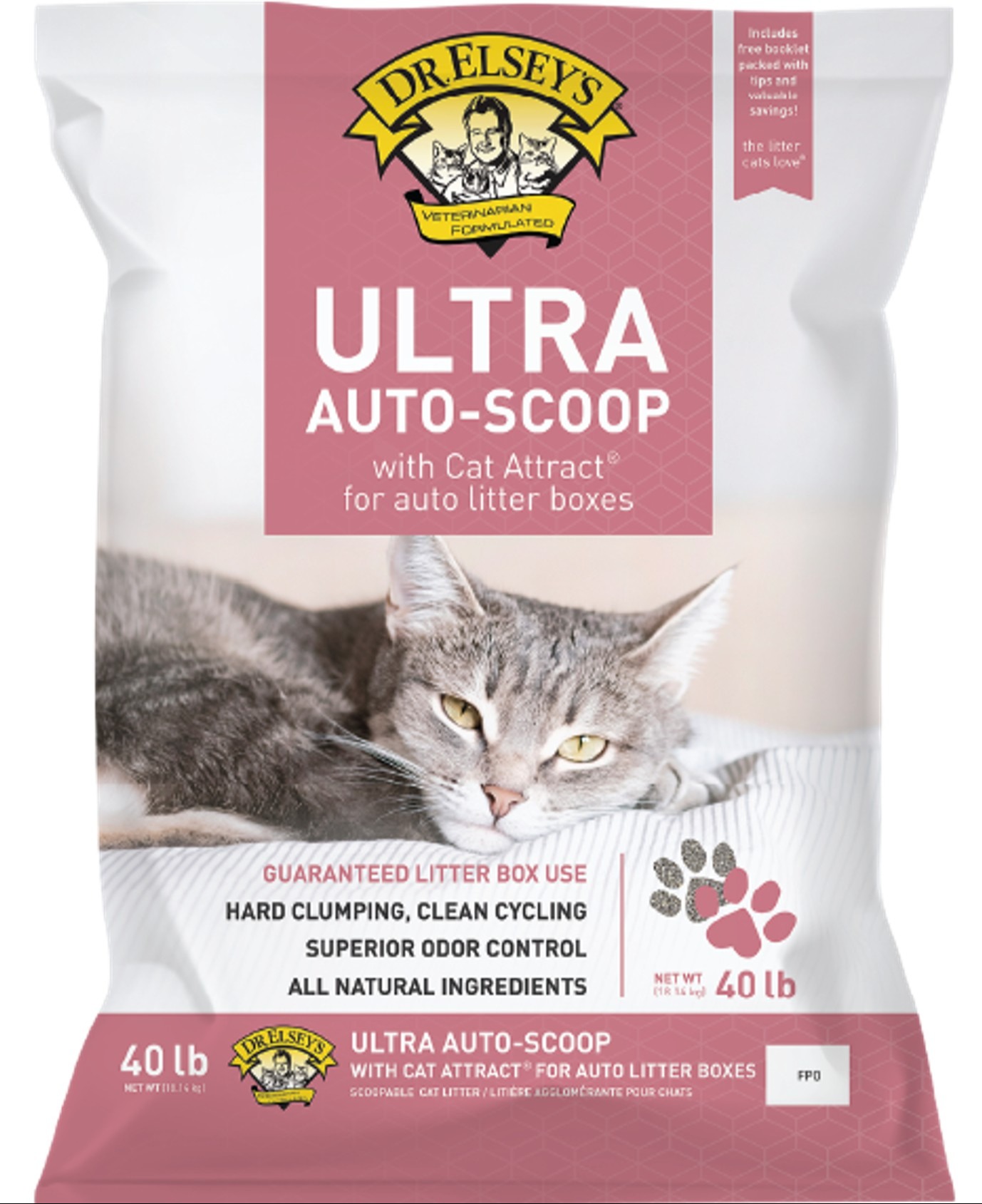 Dr. Elsey's Ultra Auto-Scoop with Cat Attract for Auto Litter Boxes 284
