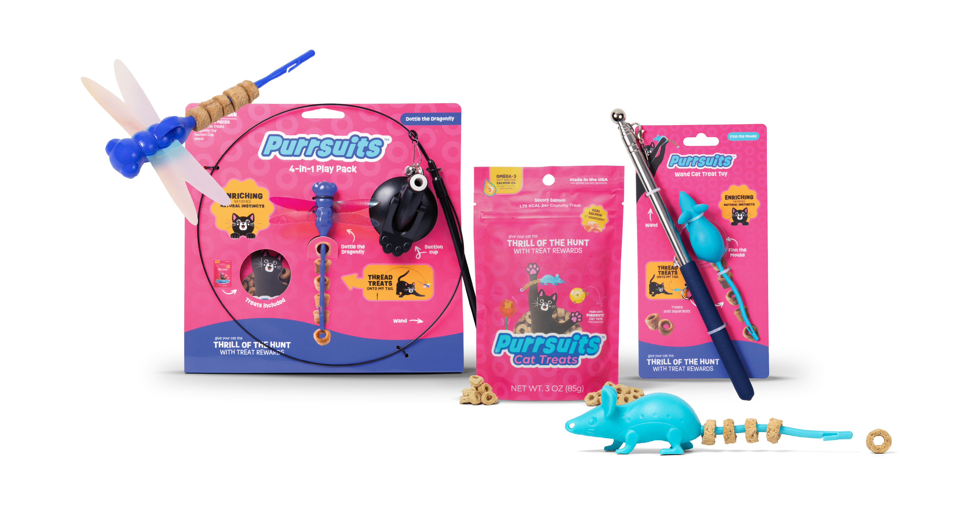 Purrsuits™ Cat Treat Toys 307