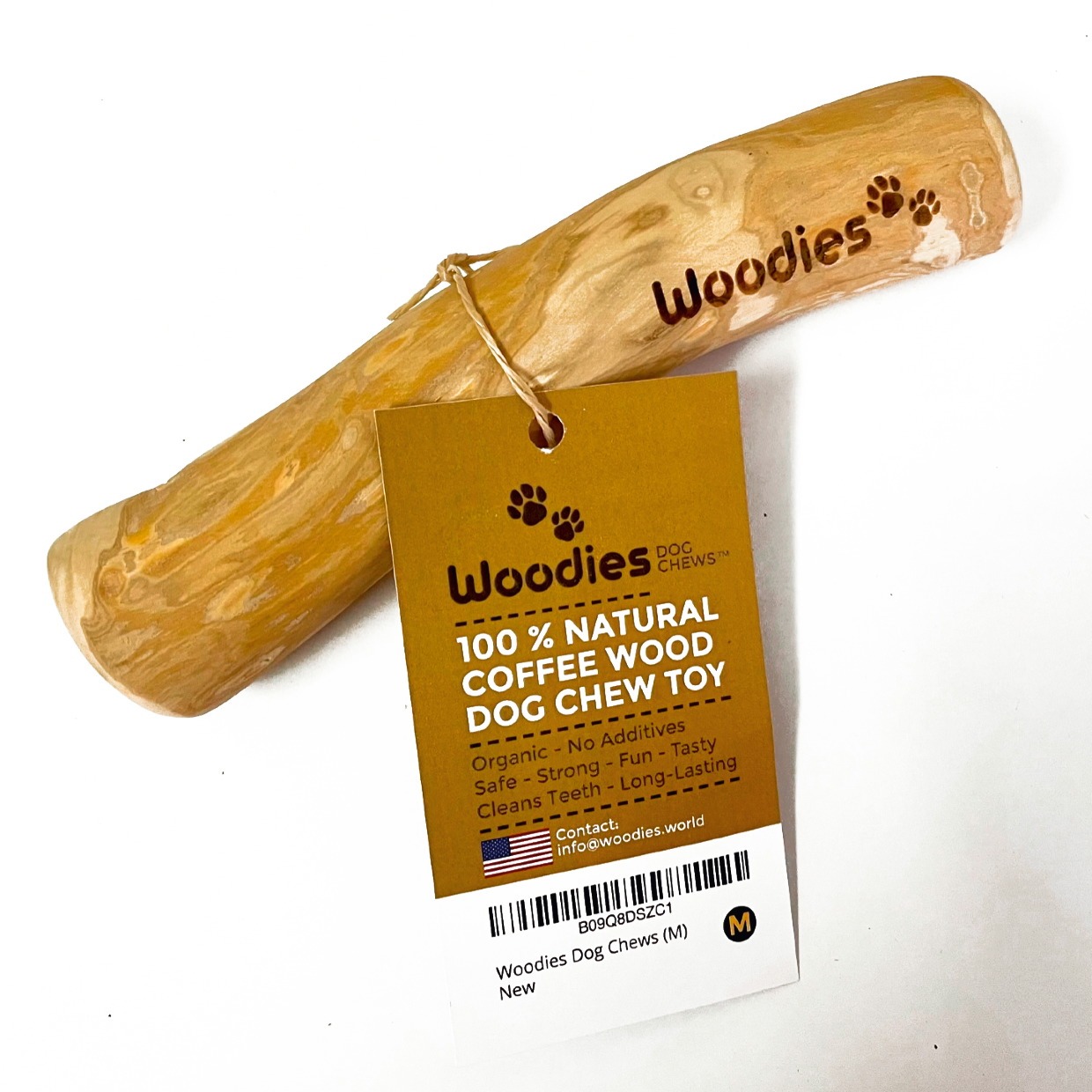 Woodies Coffee Wood Dog Chews 308