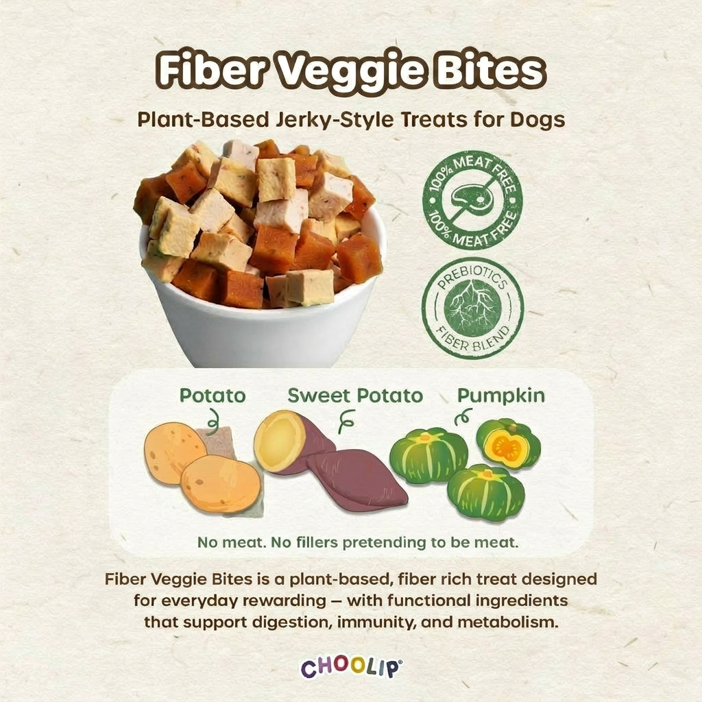 Choolip Fiber Veggie Bites 405