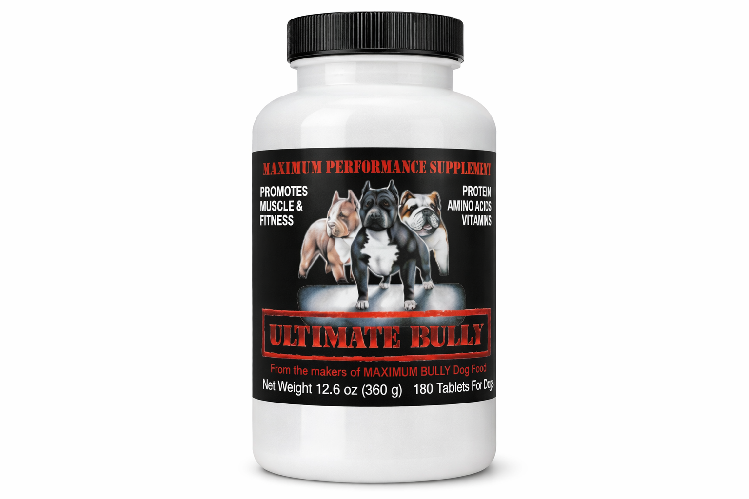 ULTIMATE BULLY VITAMIN WITH AMINO ACIDS (180ct TABLET) 424