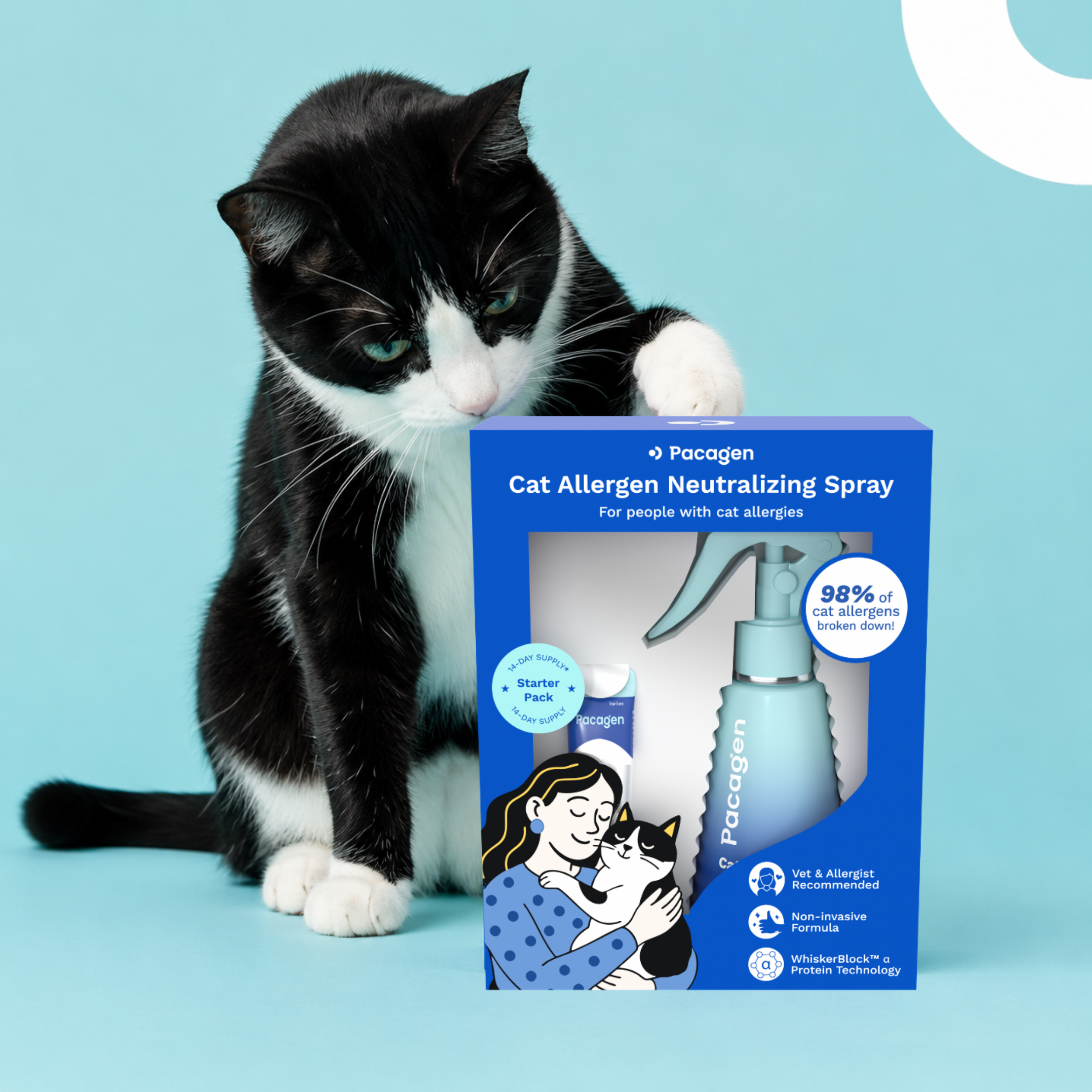 Pacagen Cat Allergen Neutralizing Spray 463