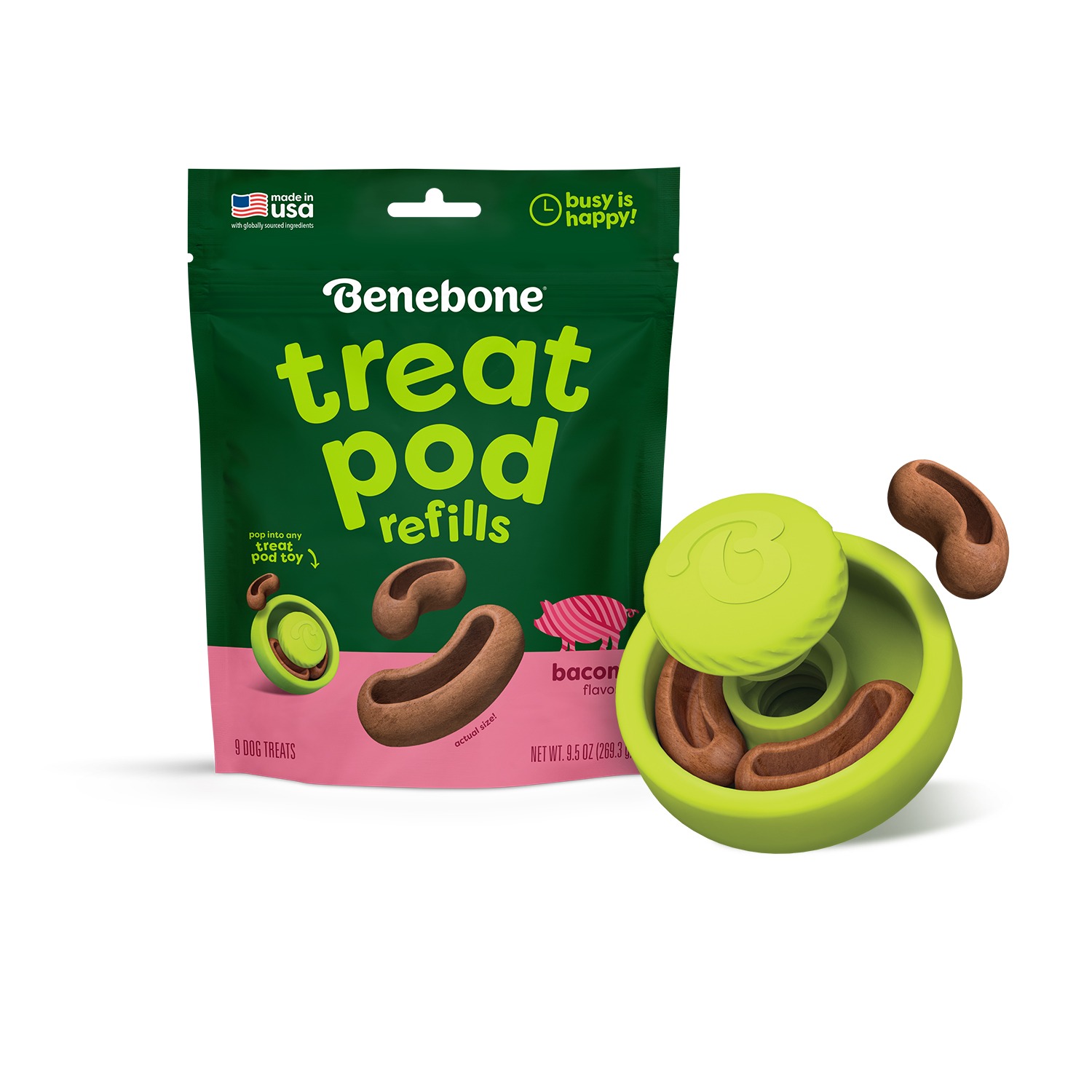 Benebone Treat Pod Toys and Refills 477