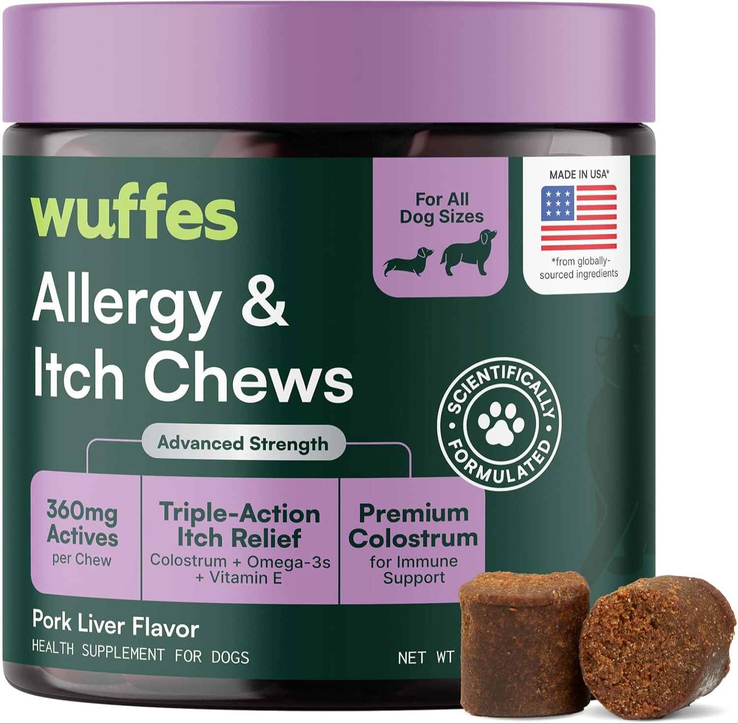 Allergy & Itch Chews 612