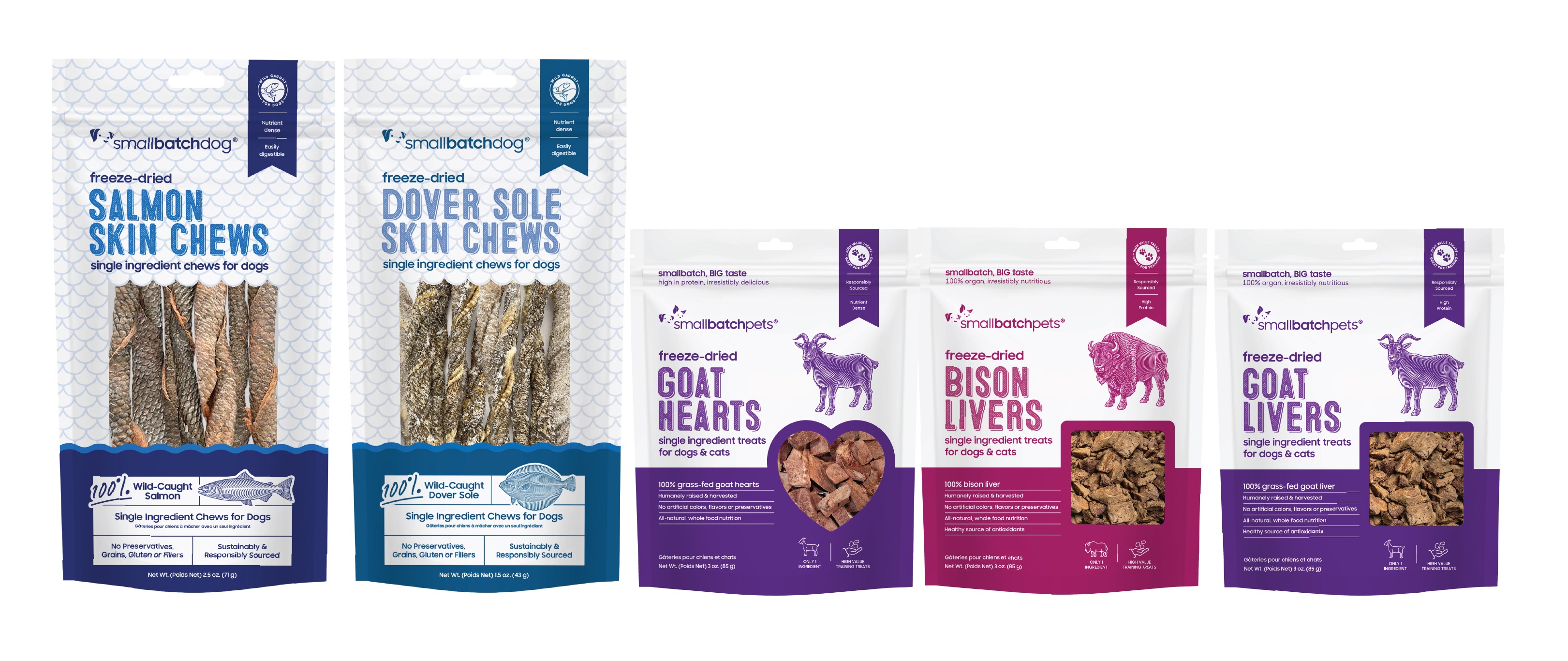 Smallbatch Novel Protein Single Ingredient Treats 635