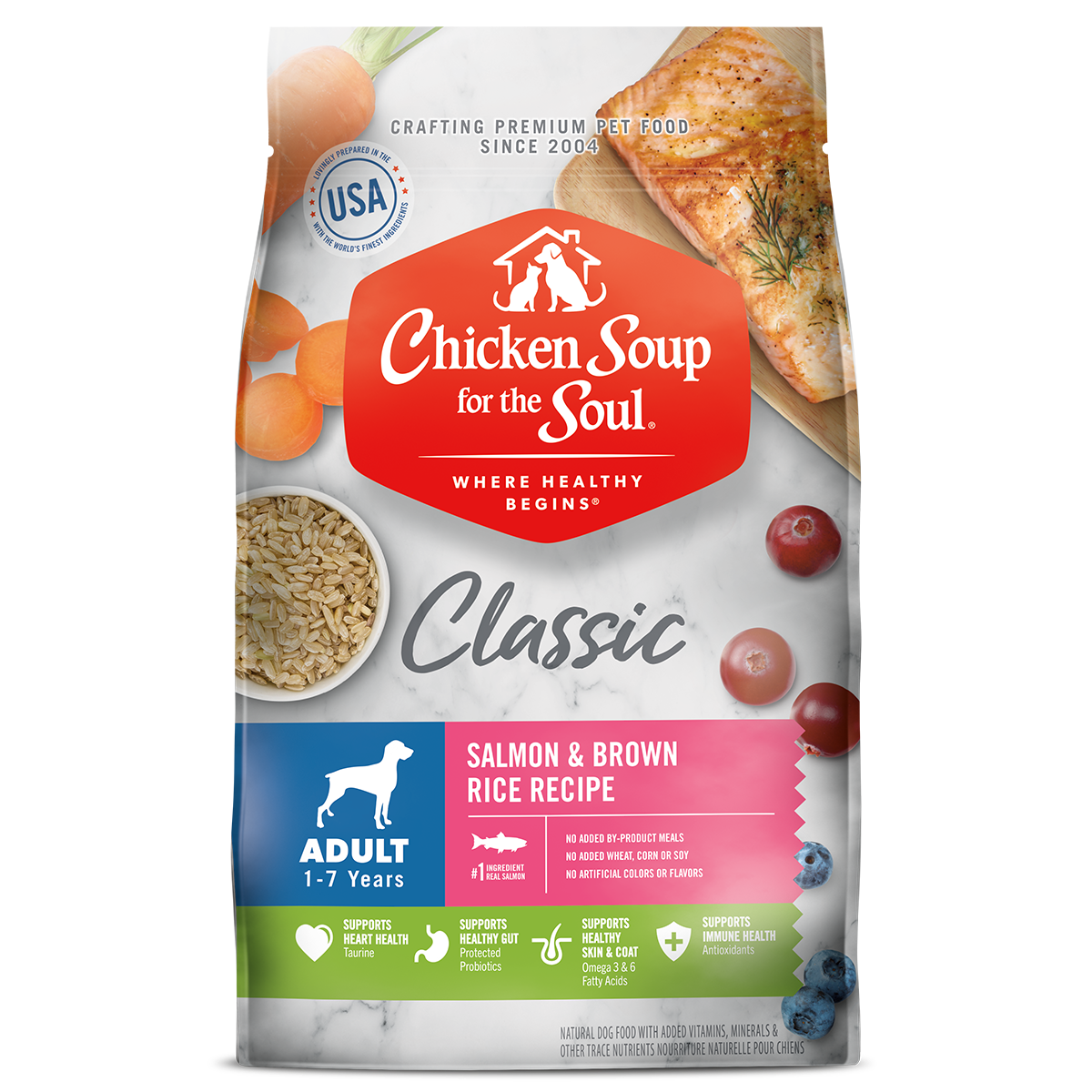 Chicken Soup for the Soul Classic Salmon & Brown Rice Recipe 654