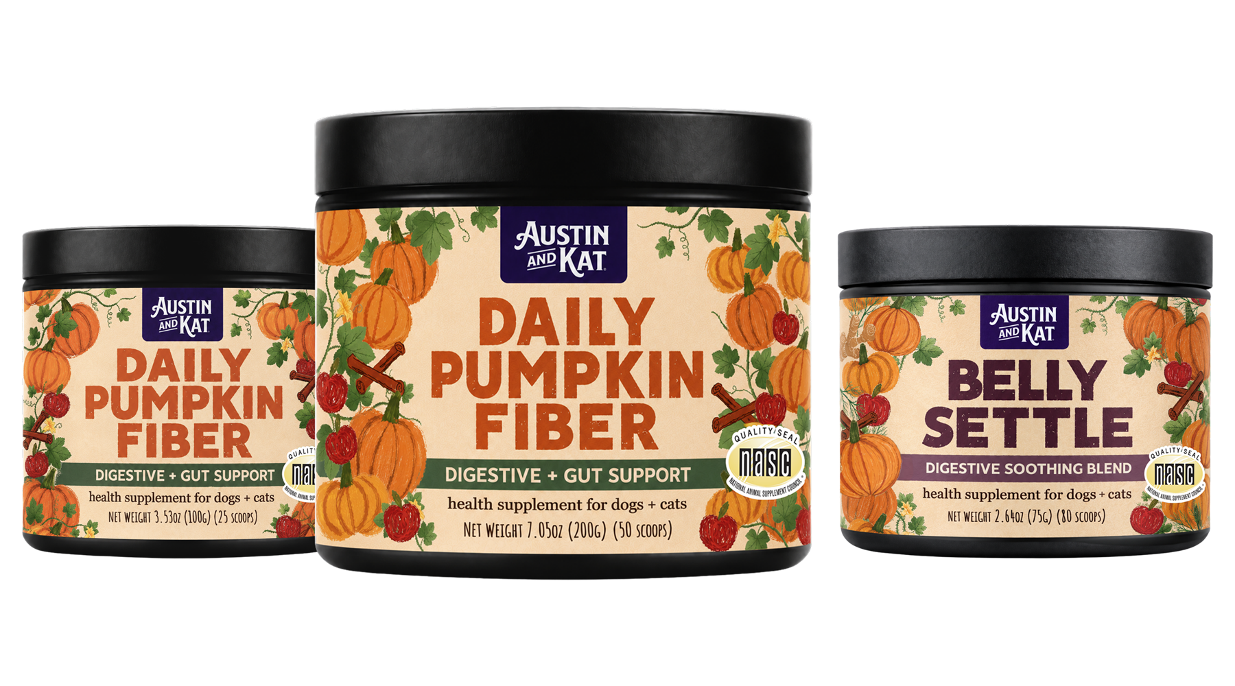Pumpkin Digestive Support Collection 75