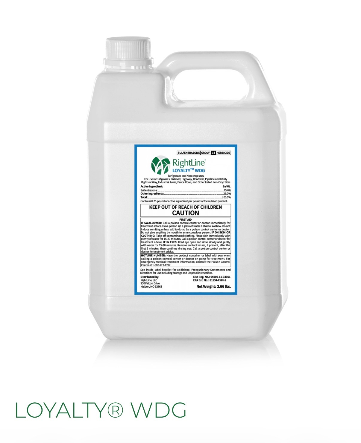 Rightline LOYALTY® WDG Sulfentrazone 33