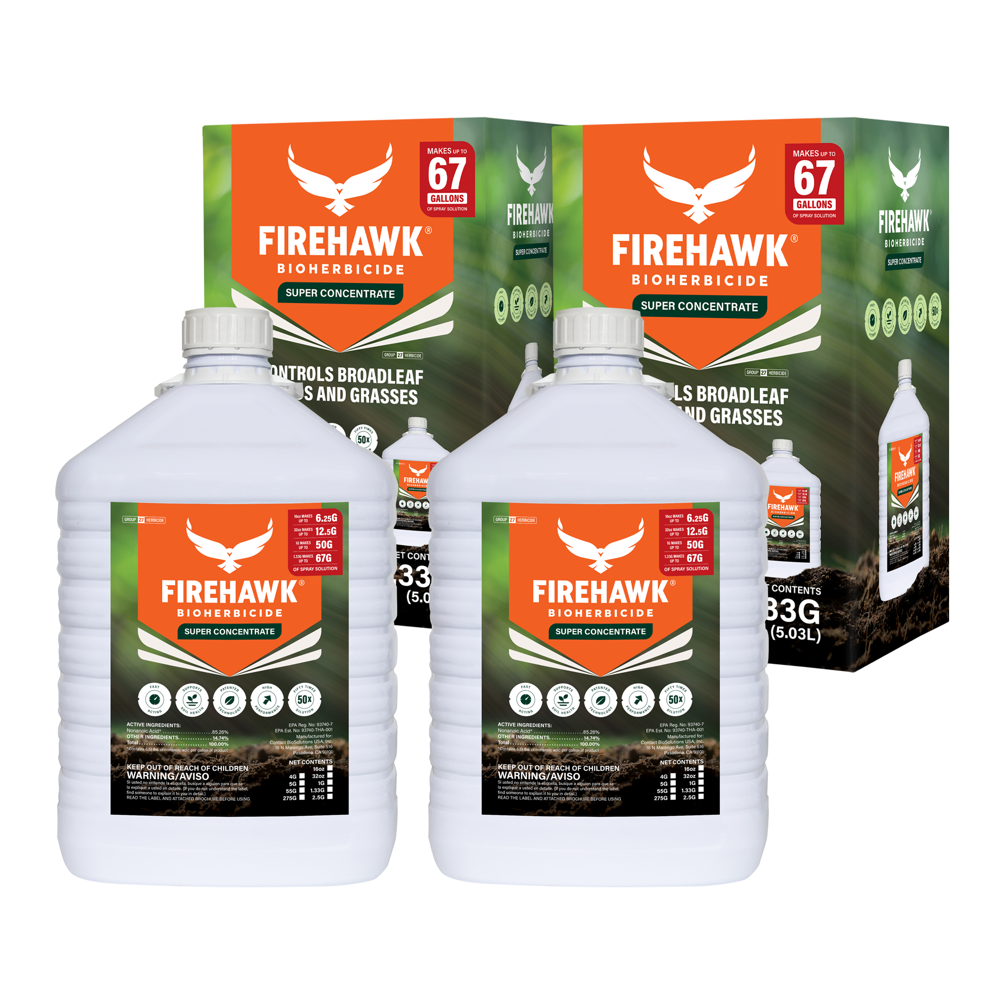 FireHawk Bioherbicide: Release of Super Concentrate 49