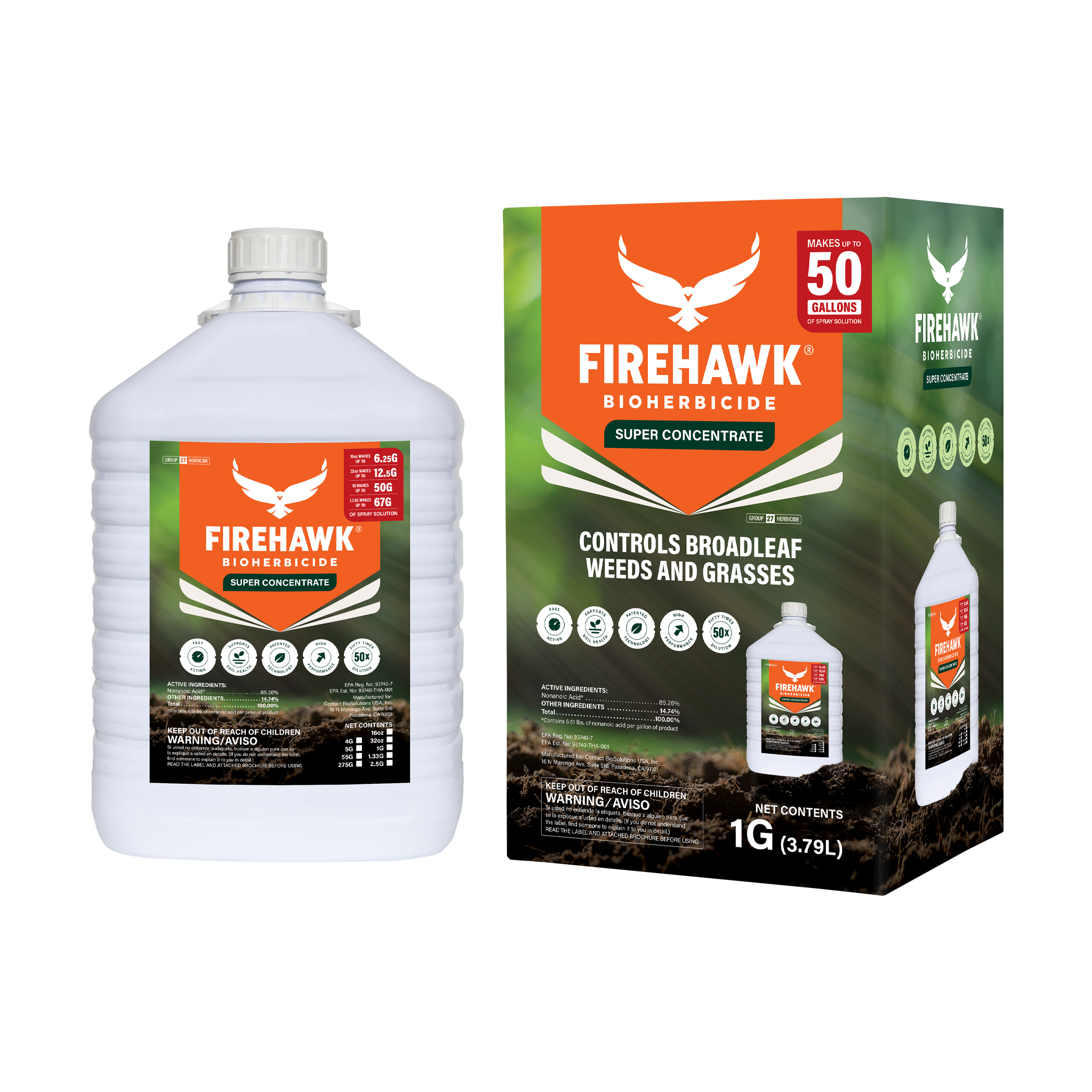 FireHawk Bioherbicide Will Be Showcasing Our NEW 50:1 Super Concentrate 53