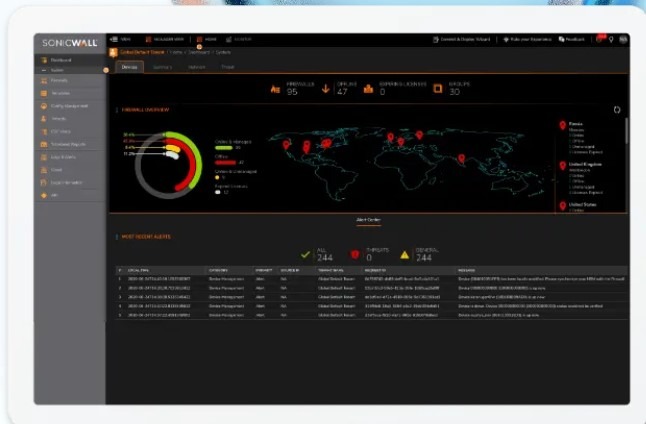 SonicWall Network Security Manager 140