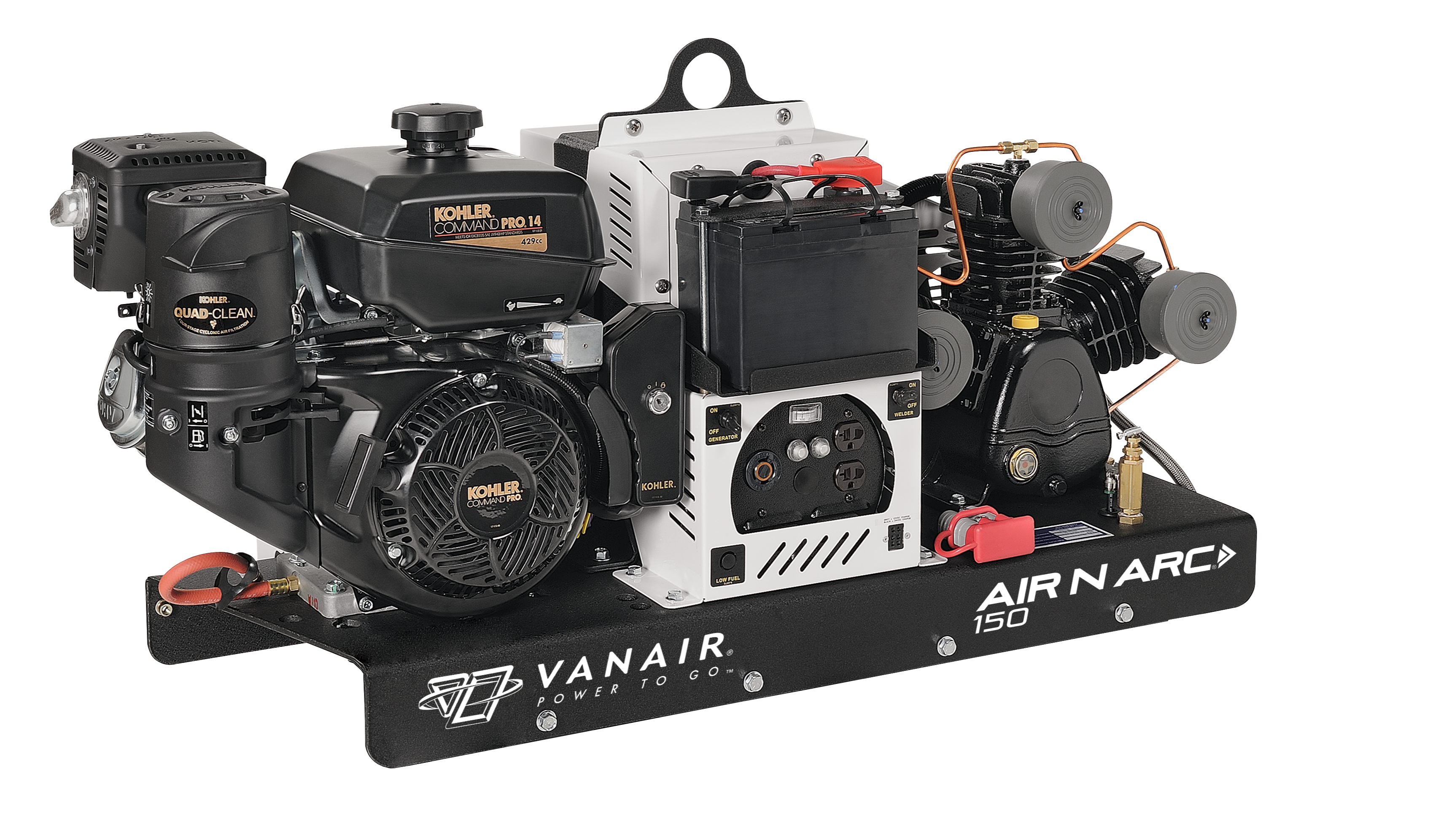 The Air N Arc® 150 Reciprocating Air Compressor 48