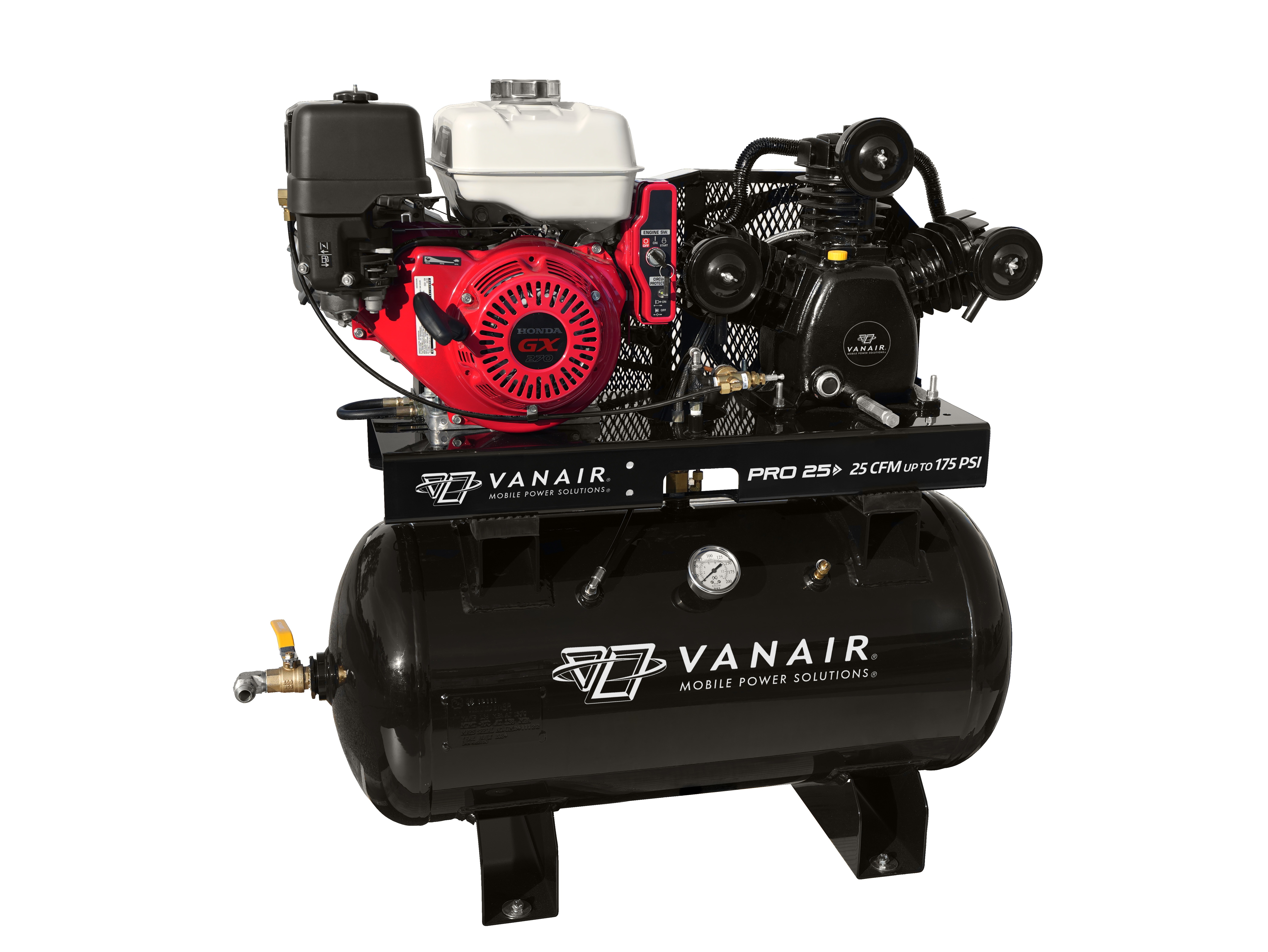 The PRO 25 Portable Reciprocating Air Compressor 50