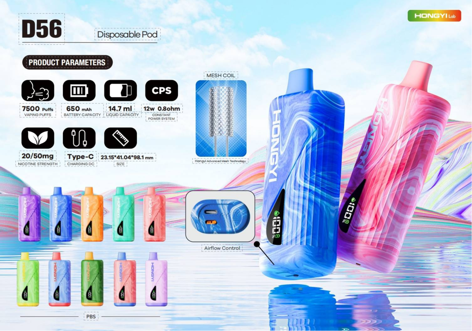 10000 Puff Disposable Vape With Led Display 212