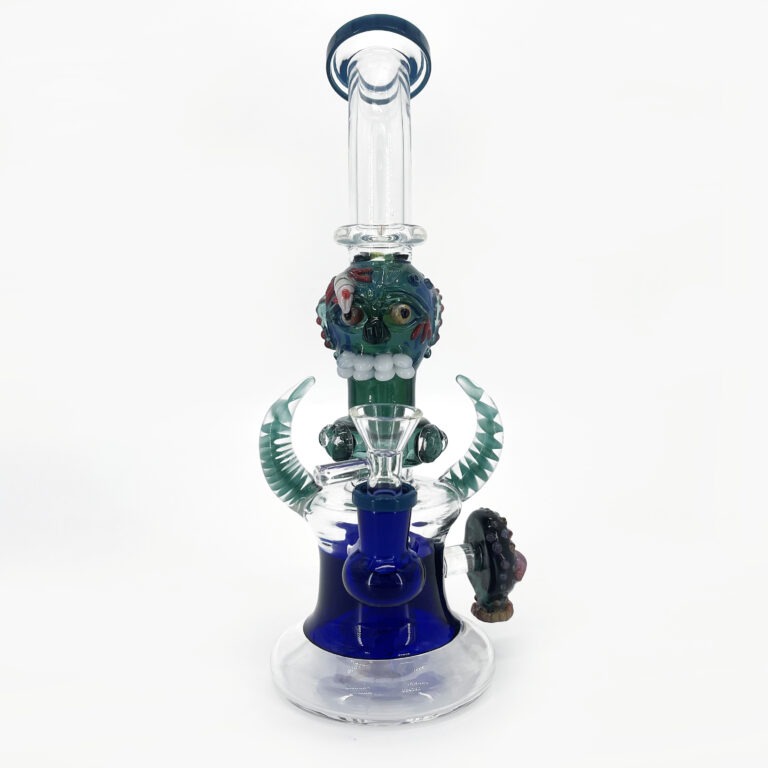 Ghost Head Glass Bong 255