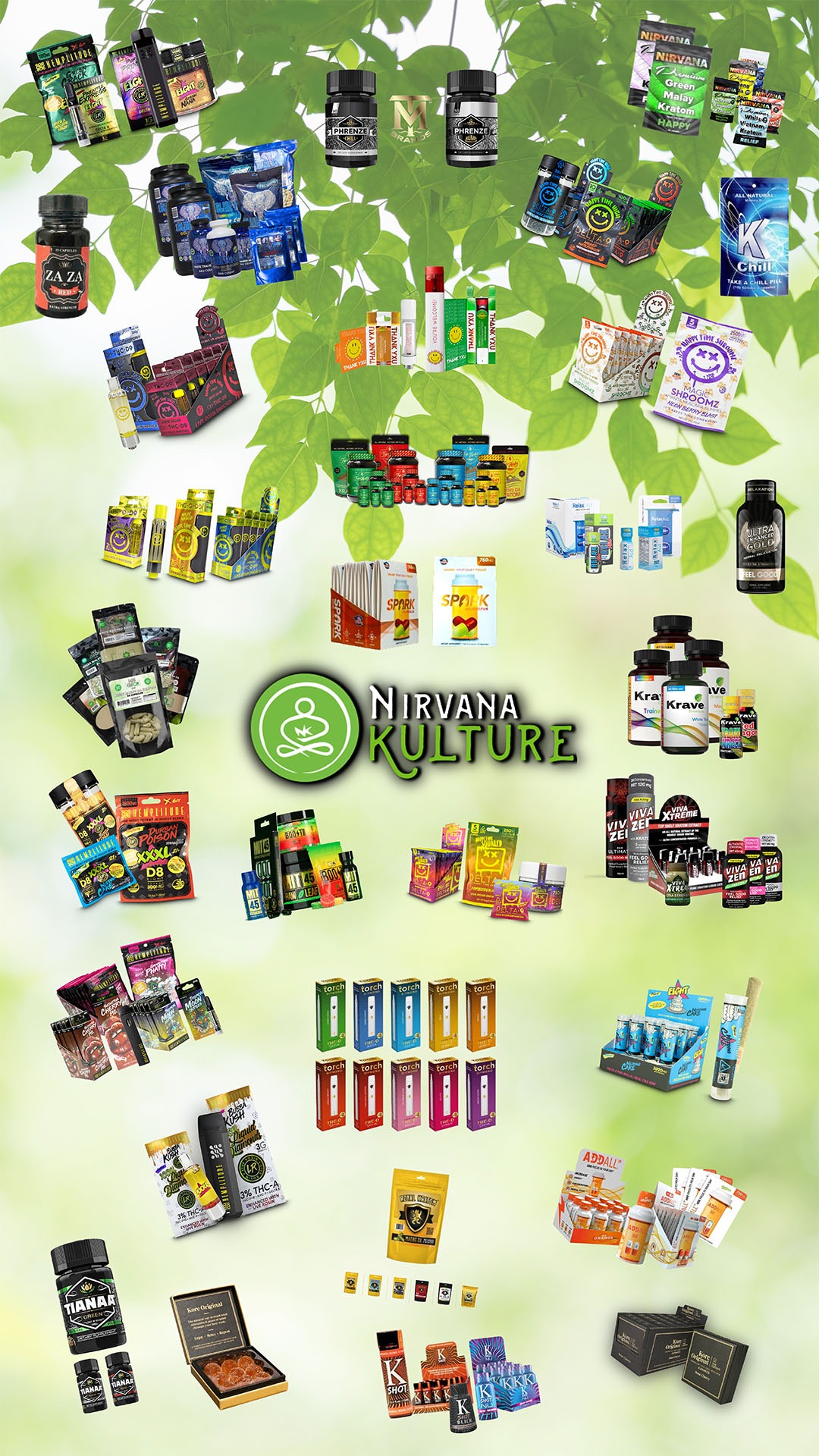 Wellness and Relaxation Products: Kratom, Hemp, Nootropics, and CBD-Infused Goods 261