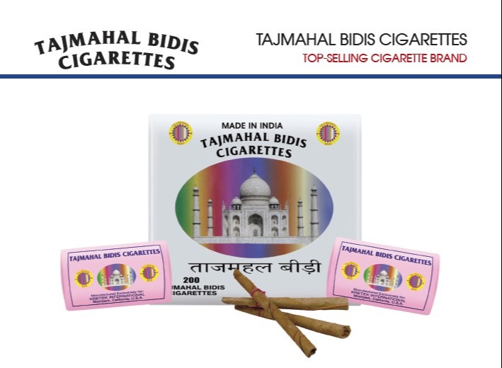 TajMahal Bidis Cigarettes 272