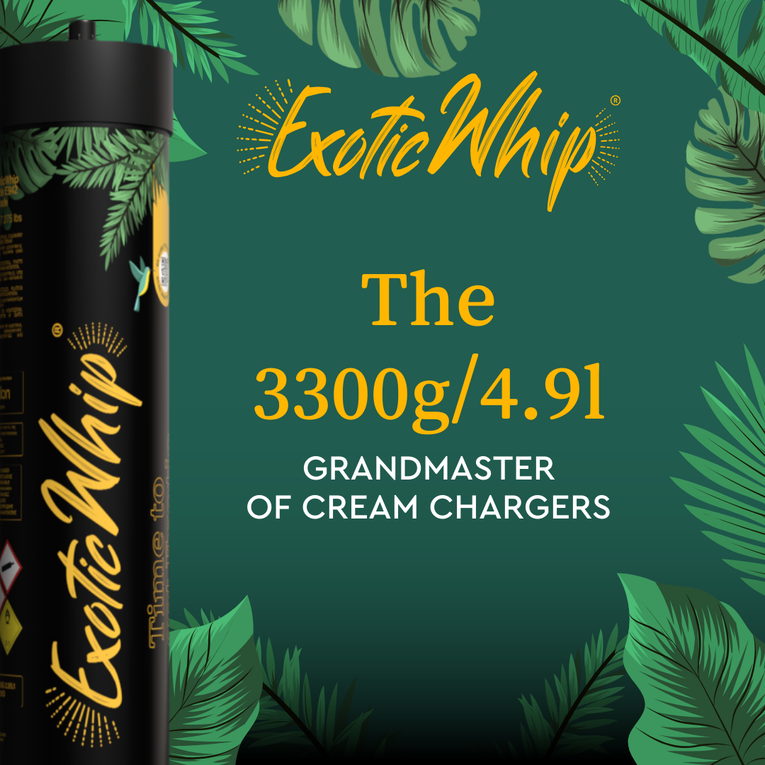 ExoticWhip launches SUPERMASSIVE 3300g cream charger 282