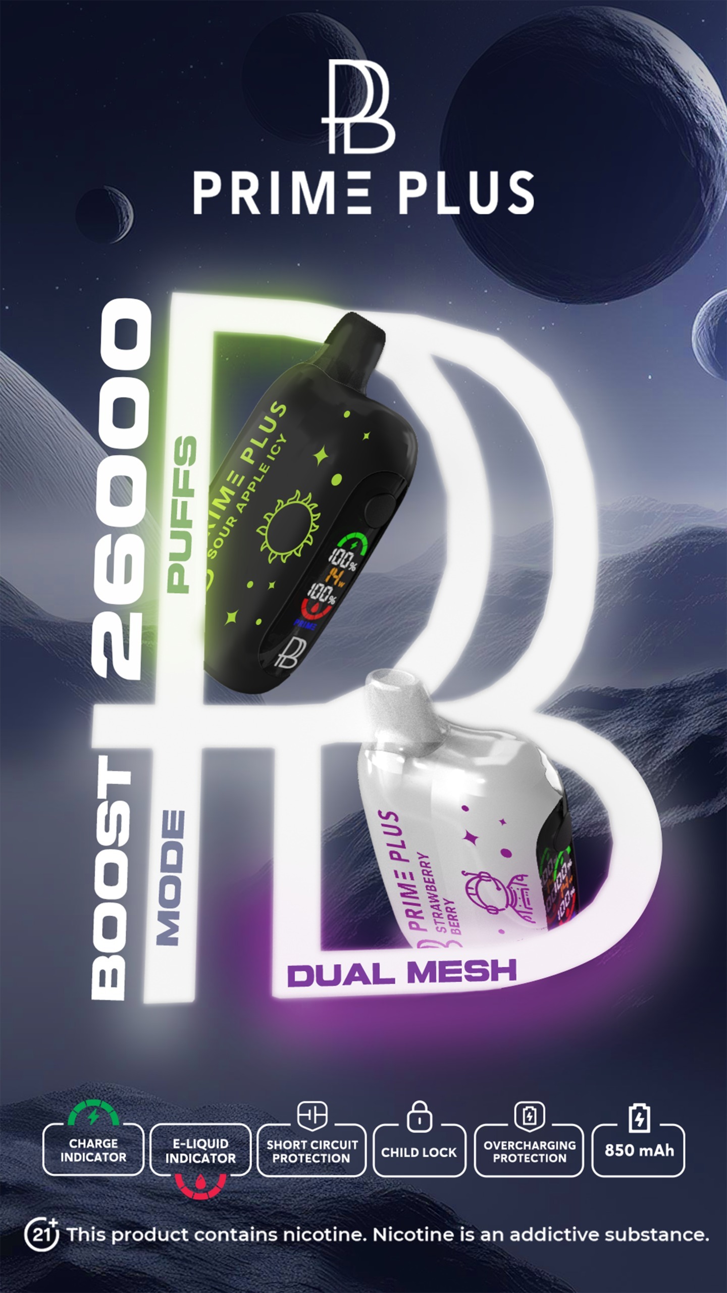 Prime Bar 26K Puffs 302