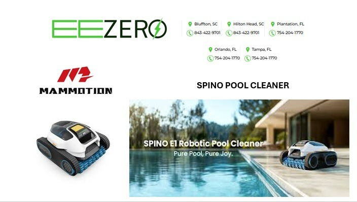 EE Zero- Mammotion SPINO Robotic Pool Cleaner 214