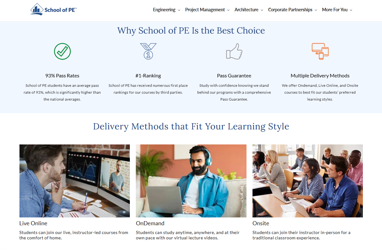 Exam Prep Courses - FE, PE, FS, PS, PMP, CA Civil 51
