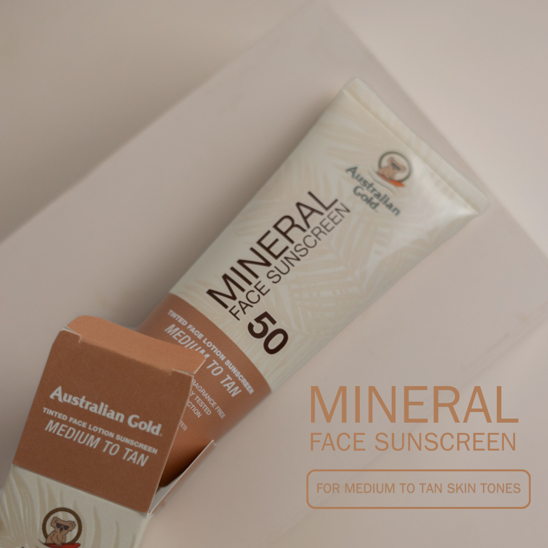 Mineral SPF 50 Tinted Face Medium to Tan 76