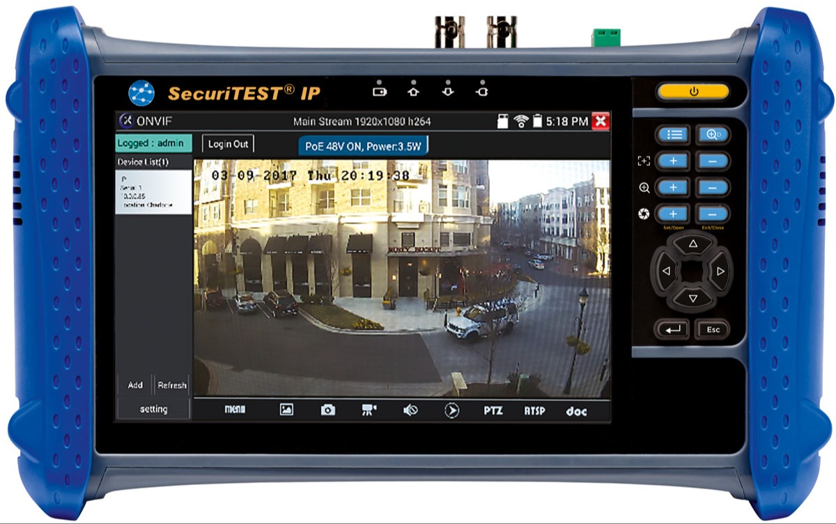 SecuriTEST IP CCTV tester 156
