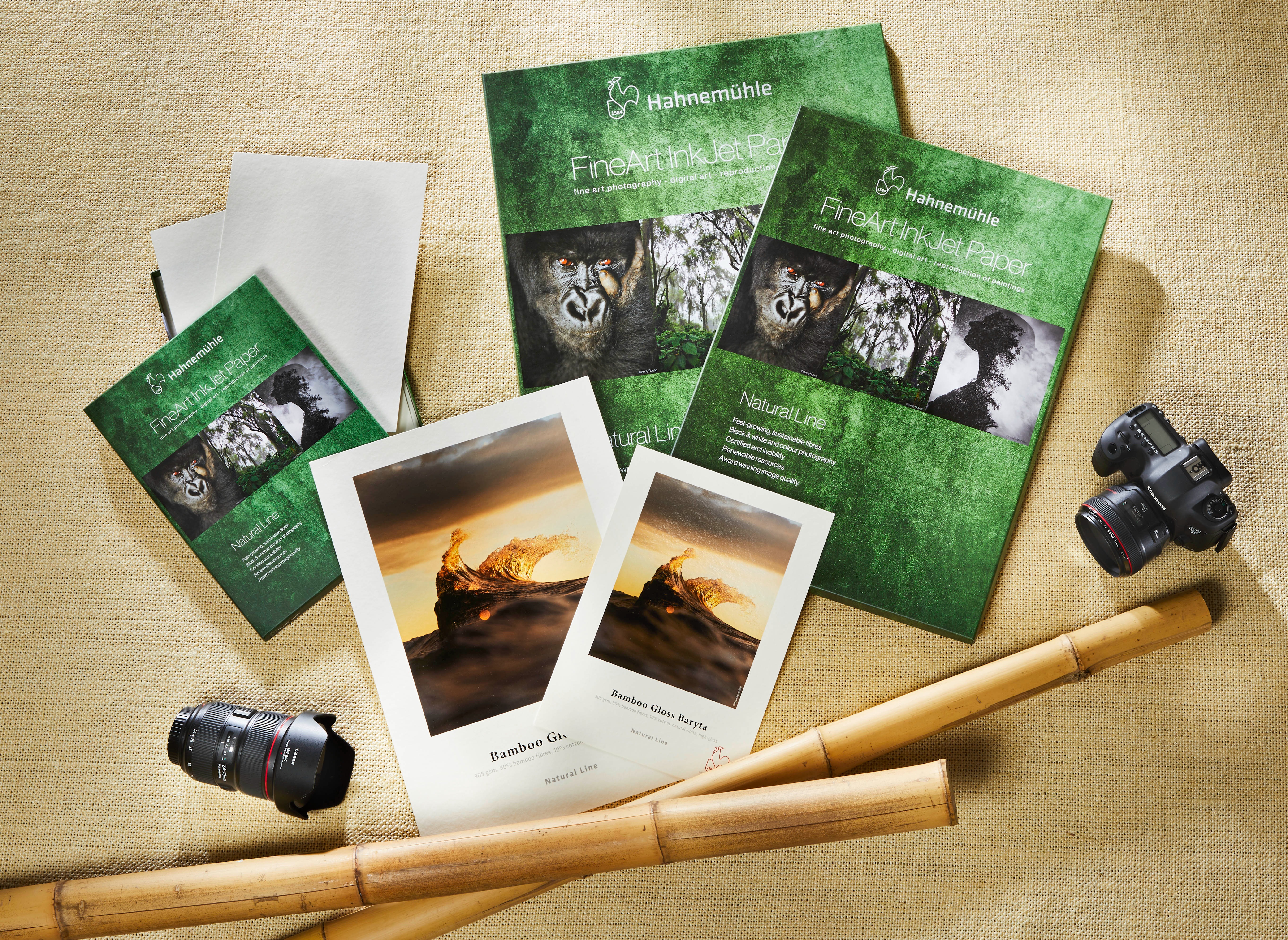 Hahnemühle Bamboo Gloss Baryta (305 gsm · 90% bamboo fibres · 10% cotton · natural white) 53