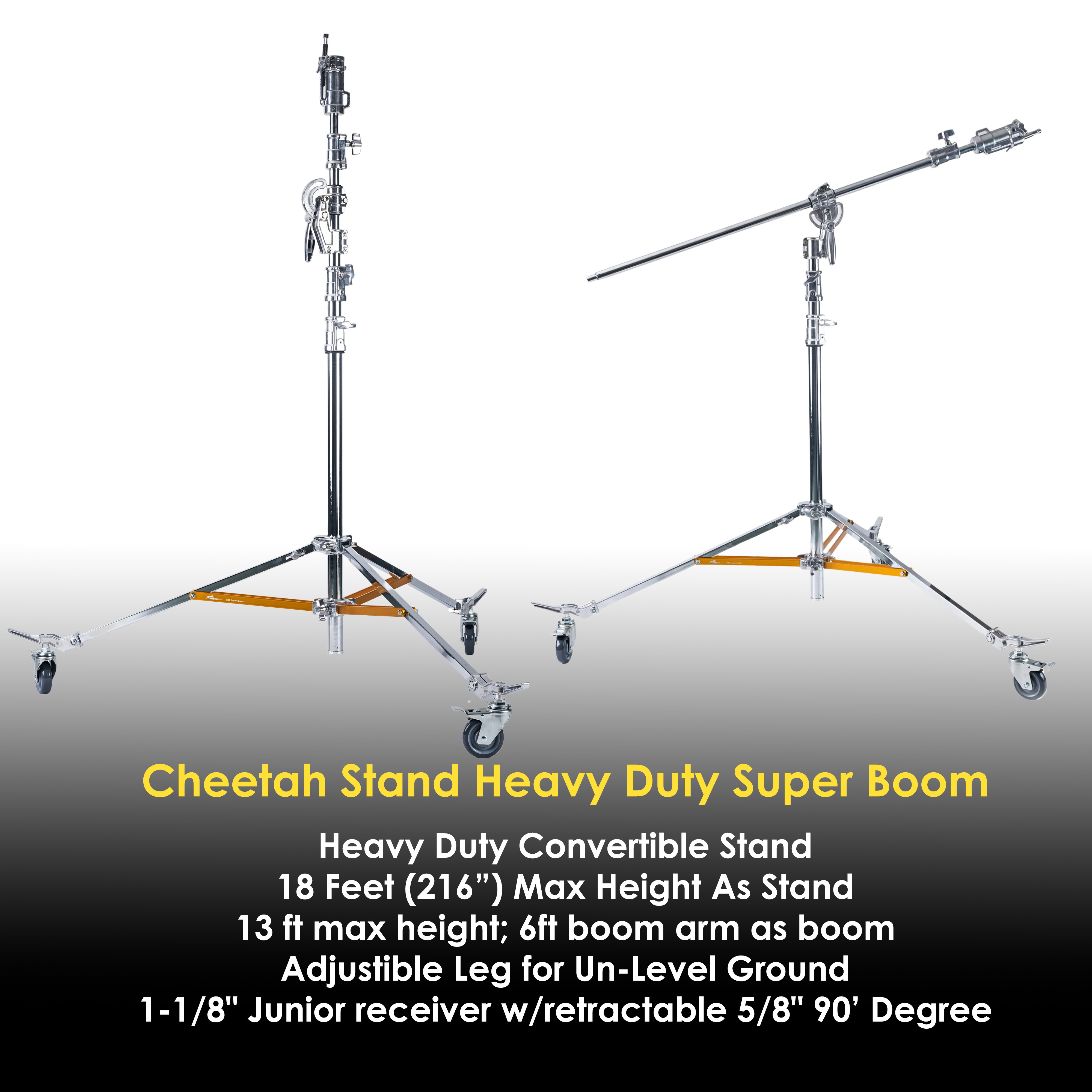 Cheetah Stand Heavy Duty Super Boom available NOW! 136