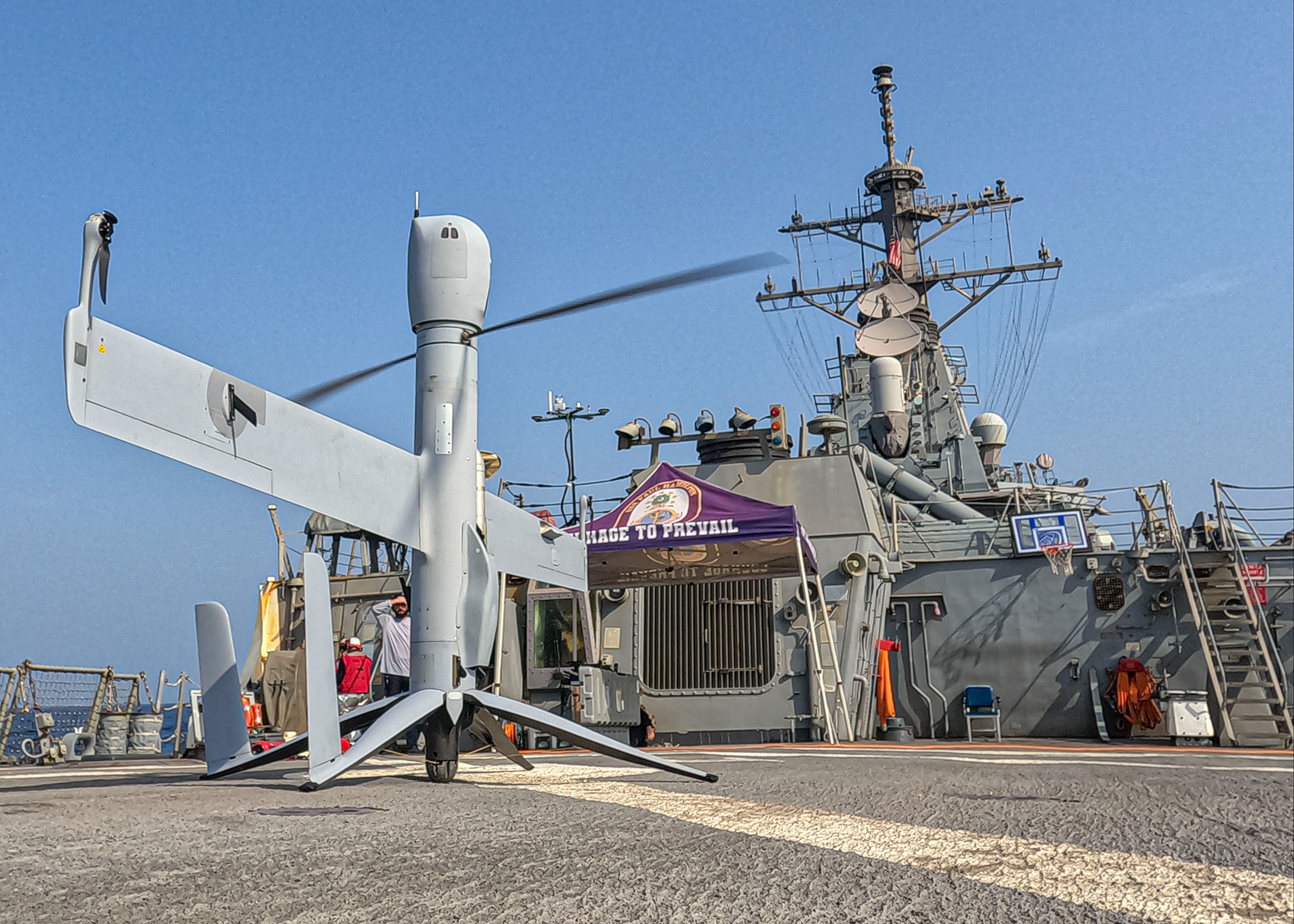 Unmanned Systems & AI Enhancing Maritime Security in the Arabian Peninsula, Including Aerovel’s Flexrotor 385