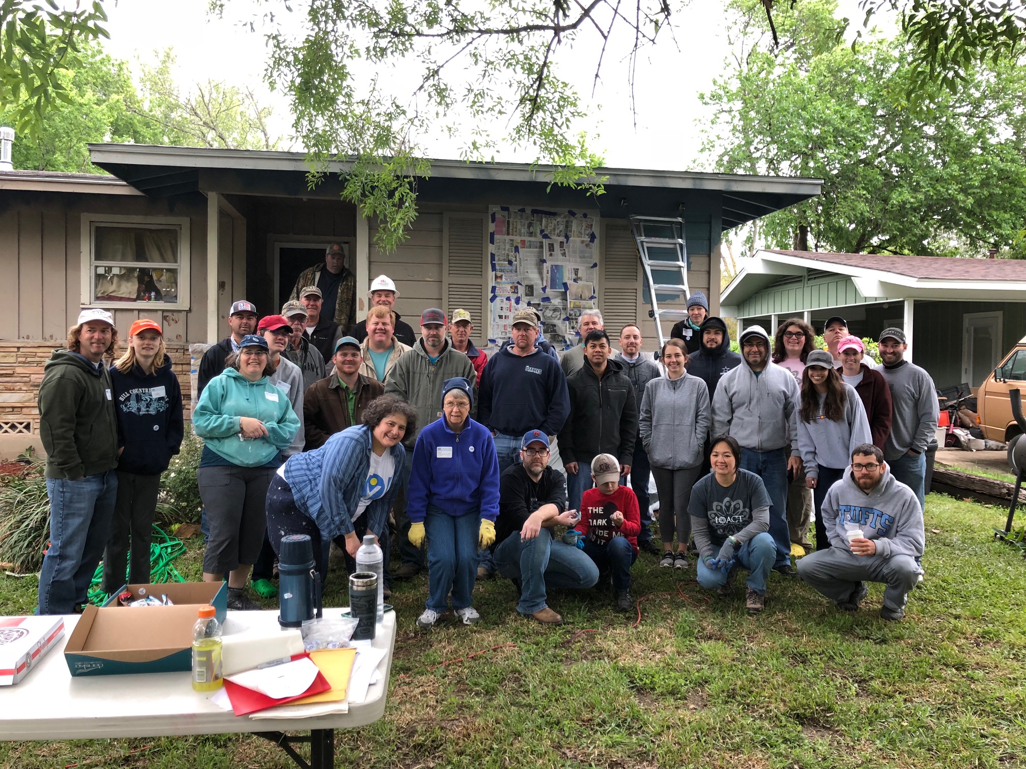 Day of Service-Rescheduled to April 13th because of rain 163