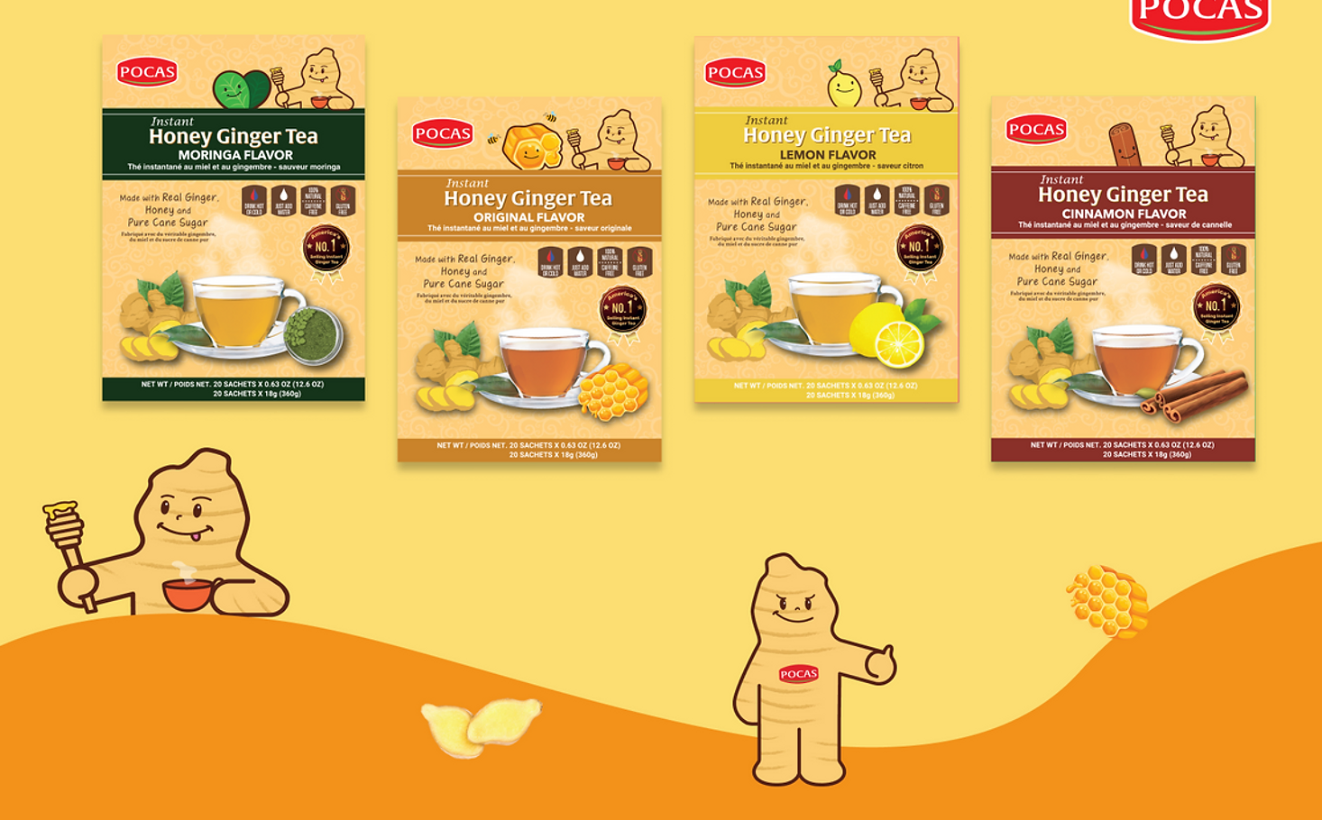 HONEY GINGER TEA 783
