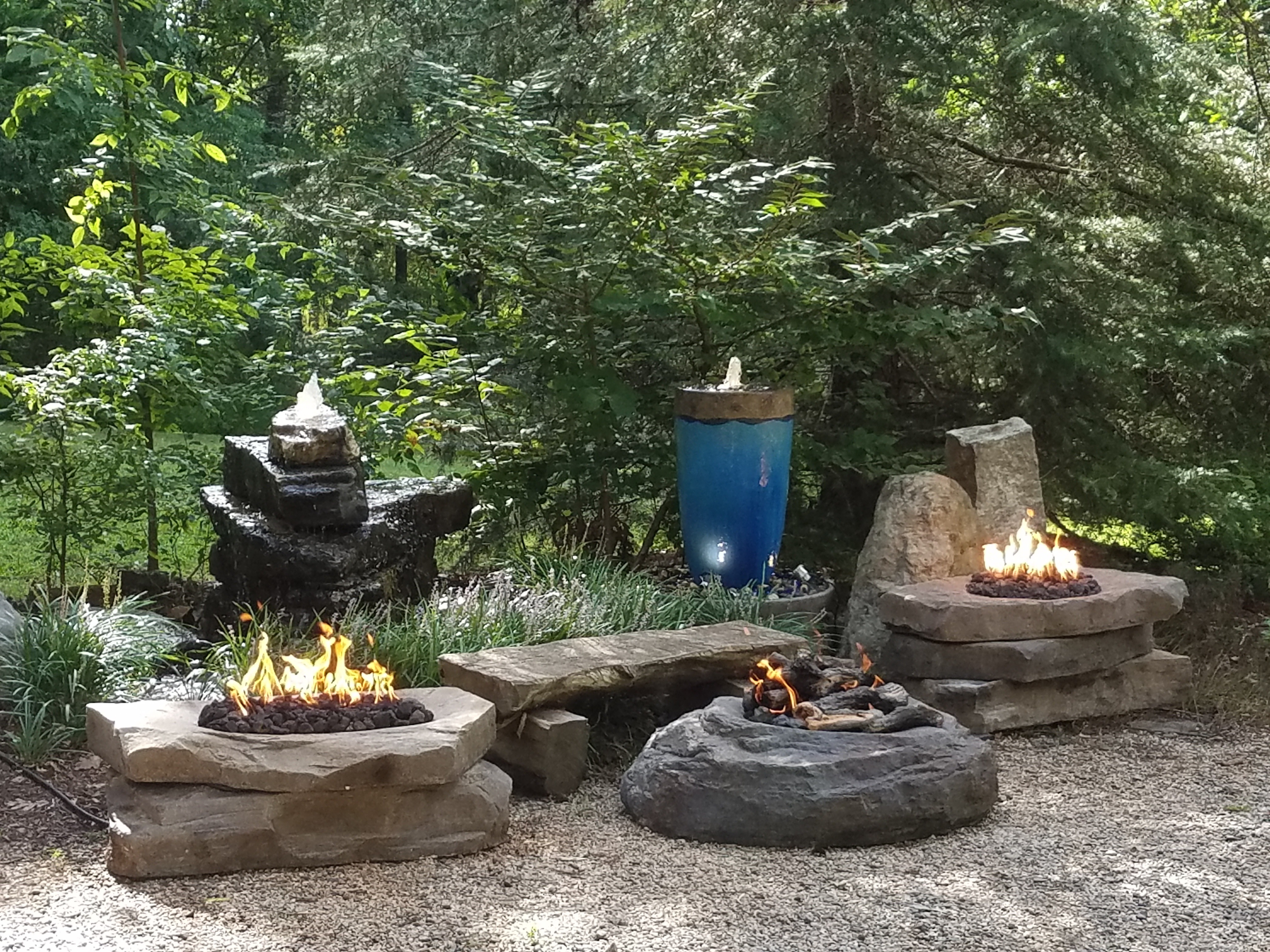 Water Features, Fountains and Firepits 21