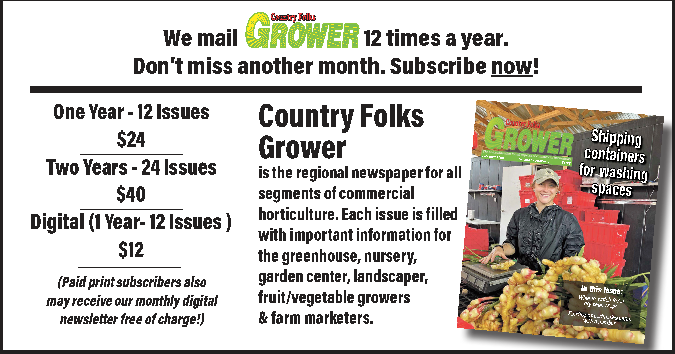 Country Folks GROWER subscription 37