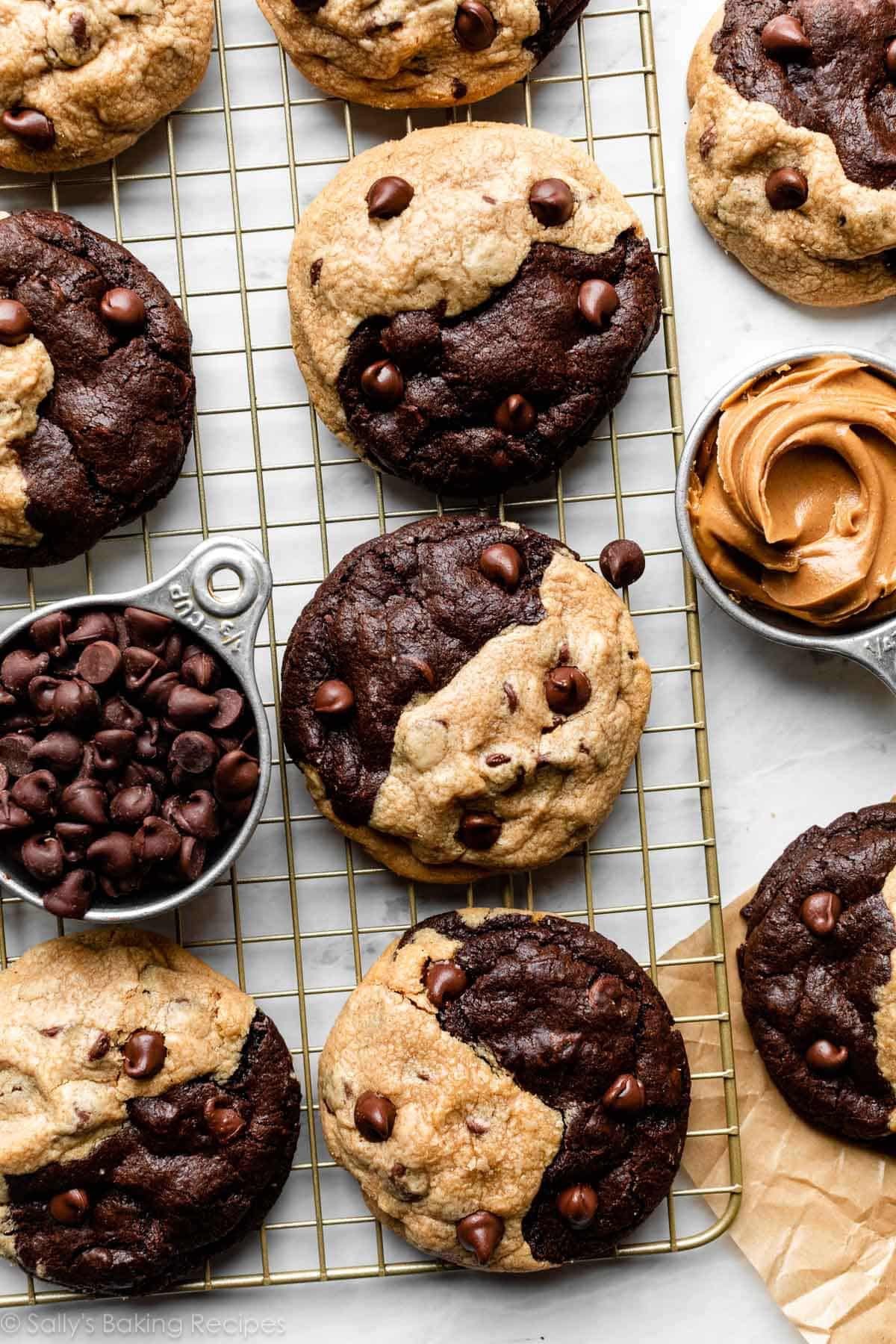 Peanut Butter Chocolate Swirl Cookies 89