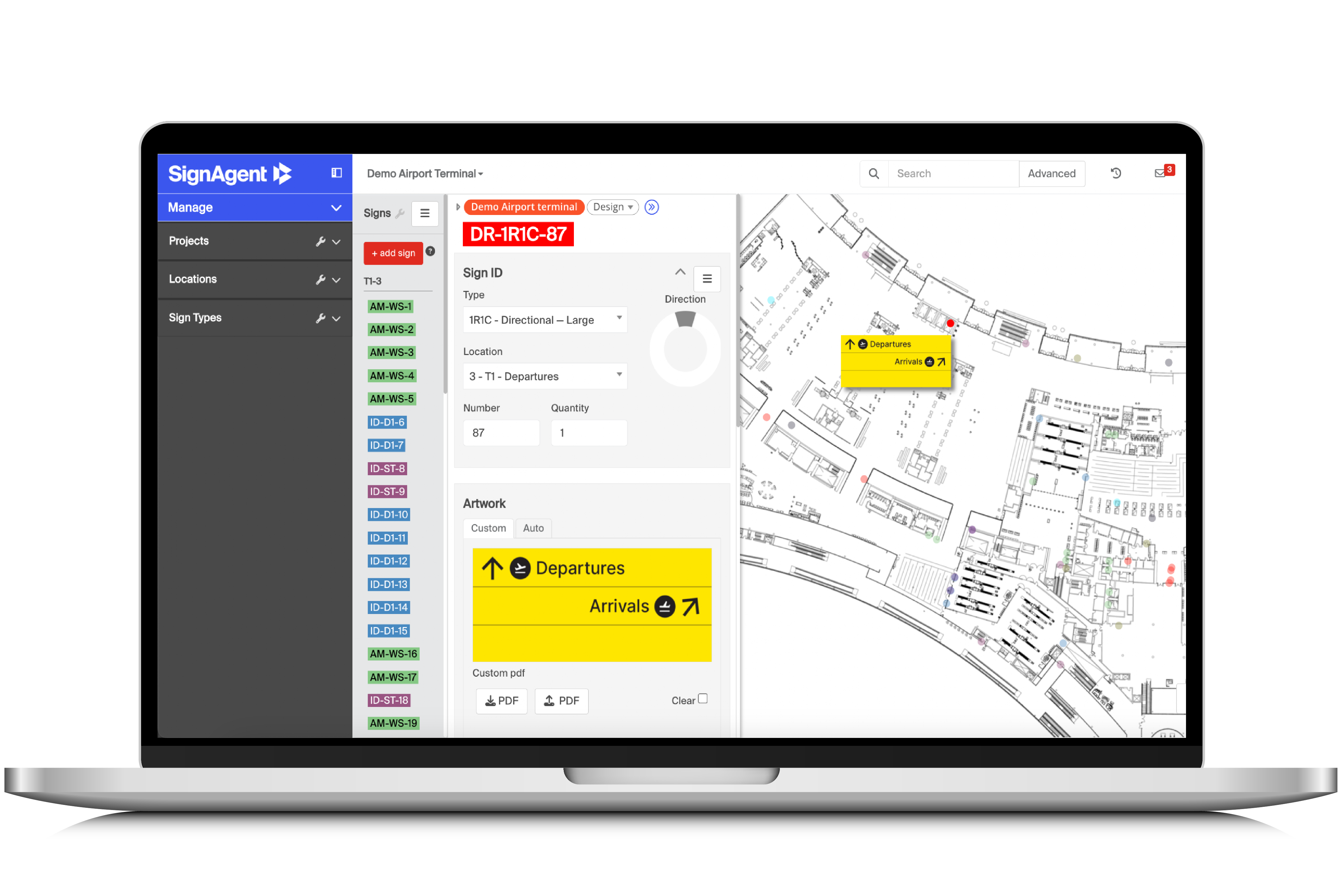 Sign Asset Management Platform 164