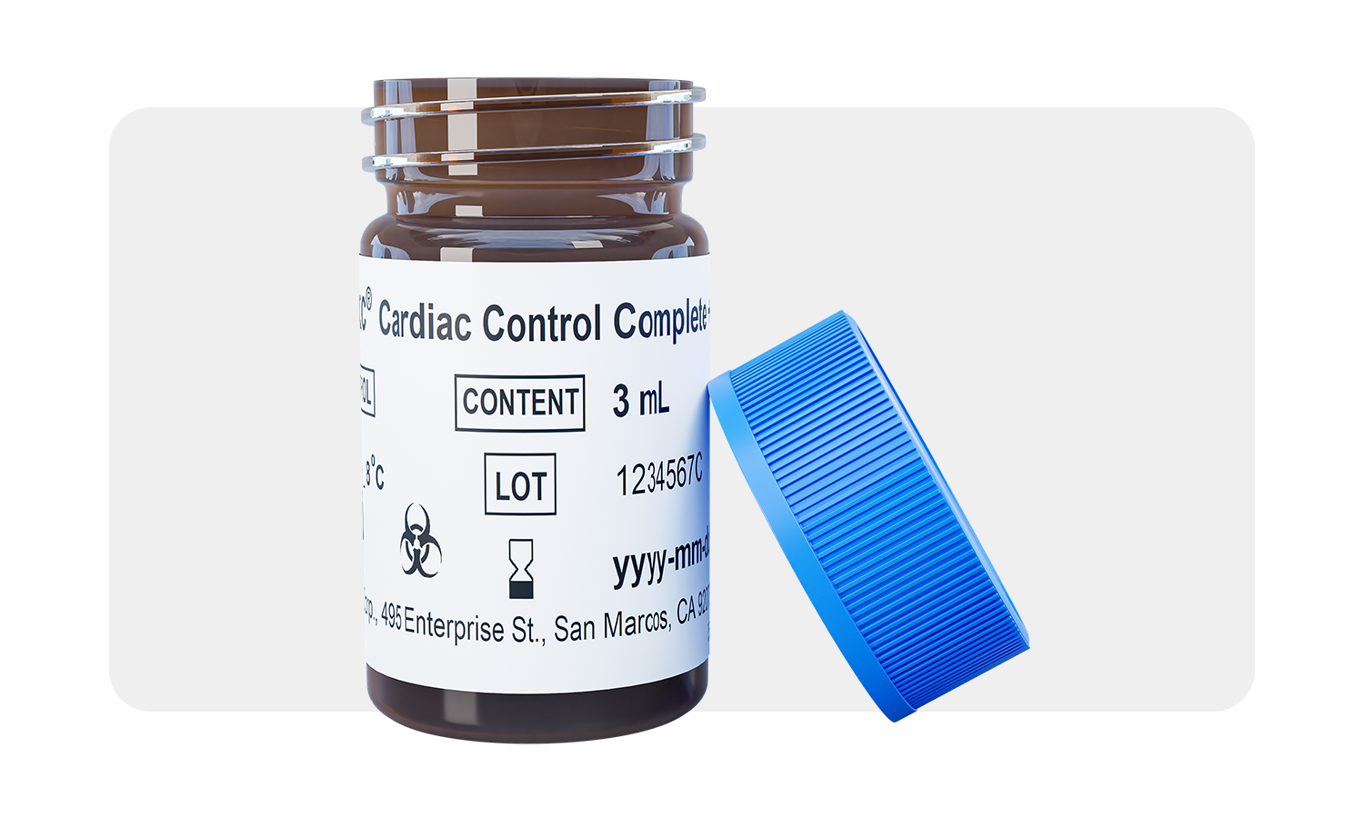 CLINIQA Liquid QC Cardiac Control Complete TnI and TnT 760