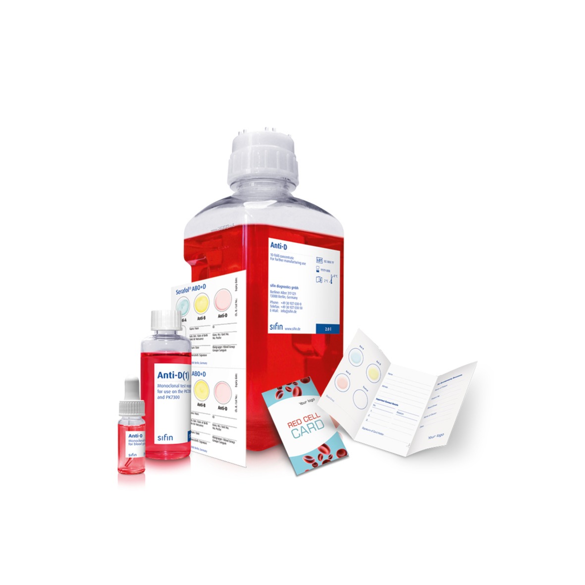 Contract manufacturing of monoclonal antibody concentrates for blood grouping serology 995