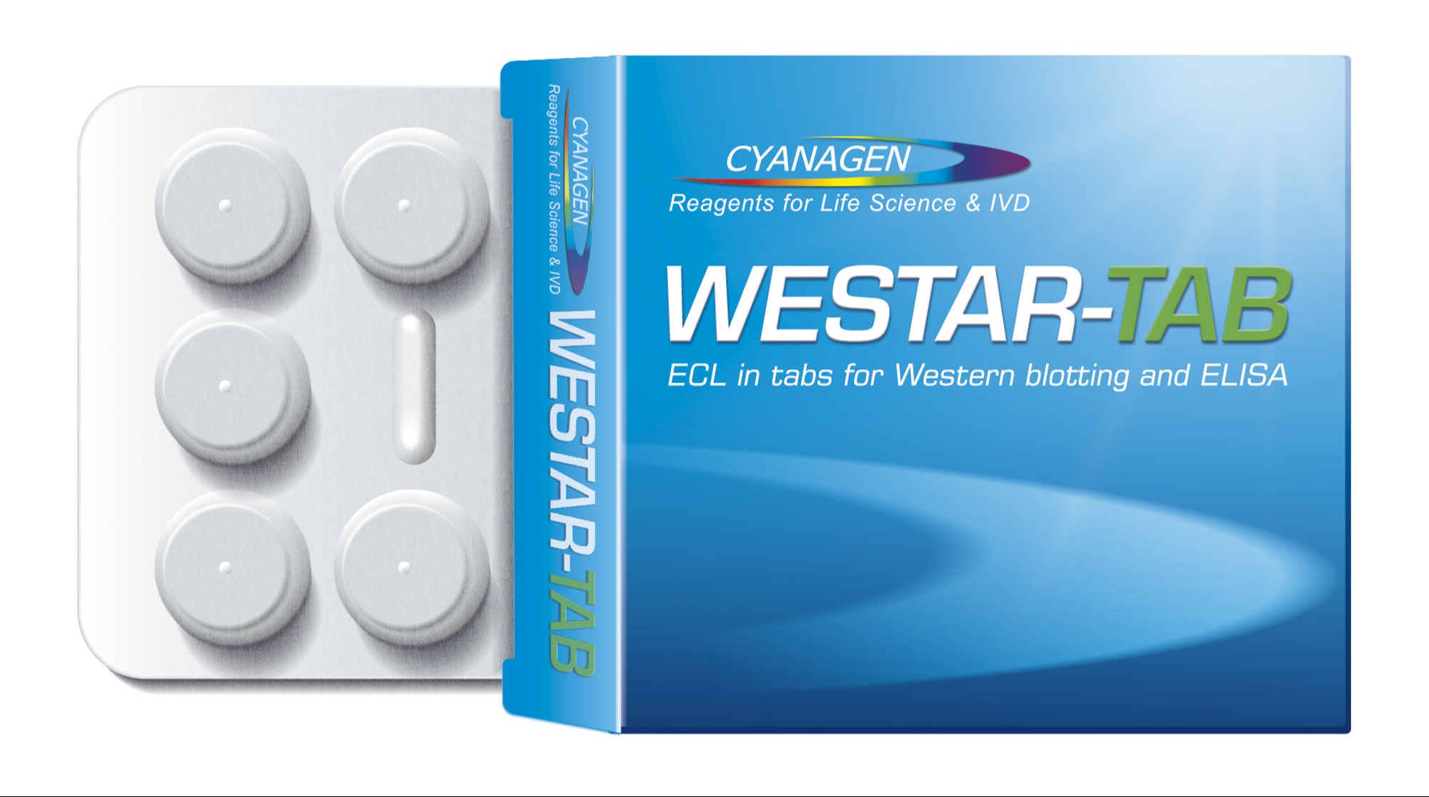 WESTAR-TAB SUPER – ECL Substrate in TABLETS for Low-Femtogram detection 165