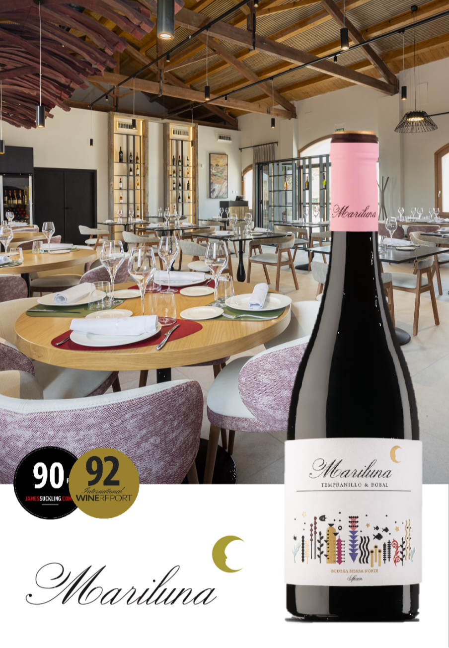 MARILUNA  TEMPRANILLO BOBAL red wine 1288