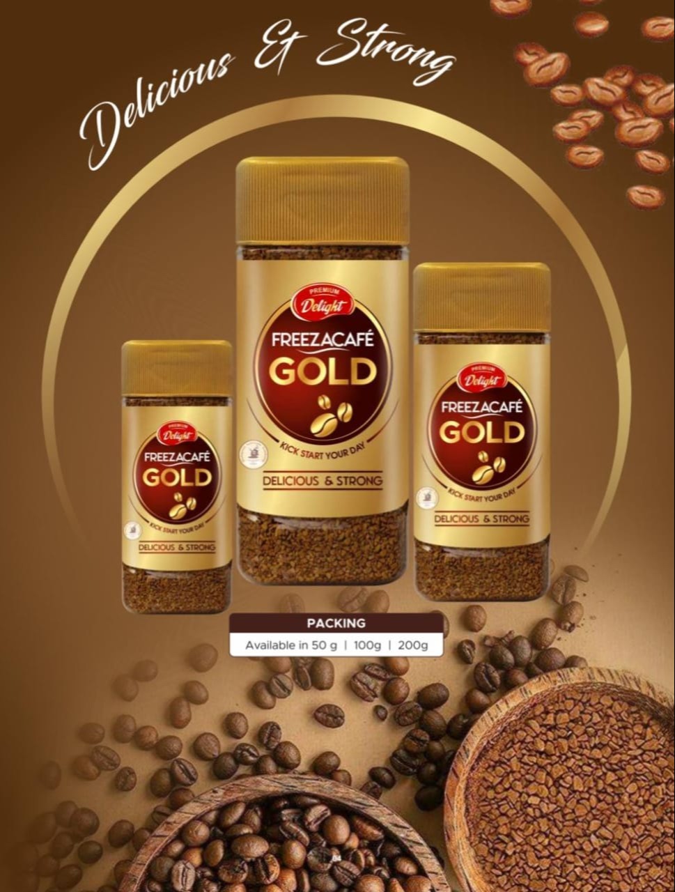 FREEZE DRIED COFFEE (Gold Coffee) 211