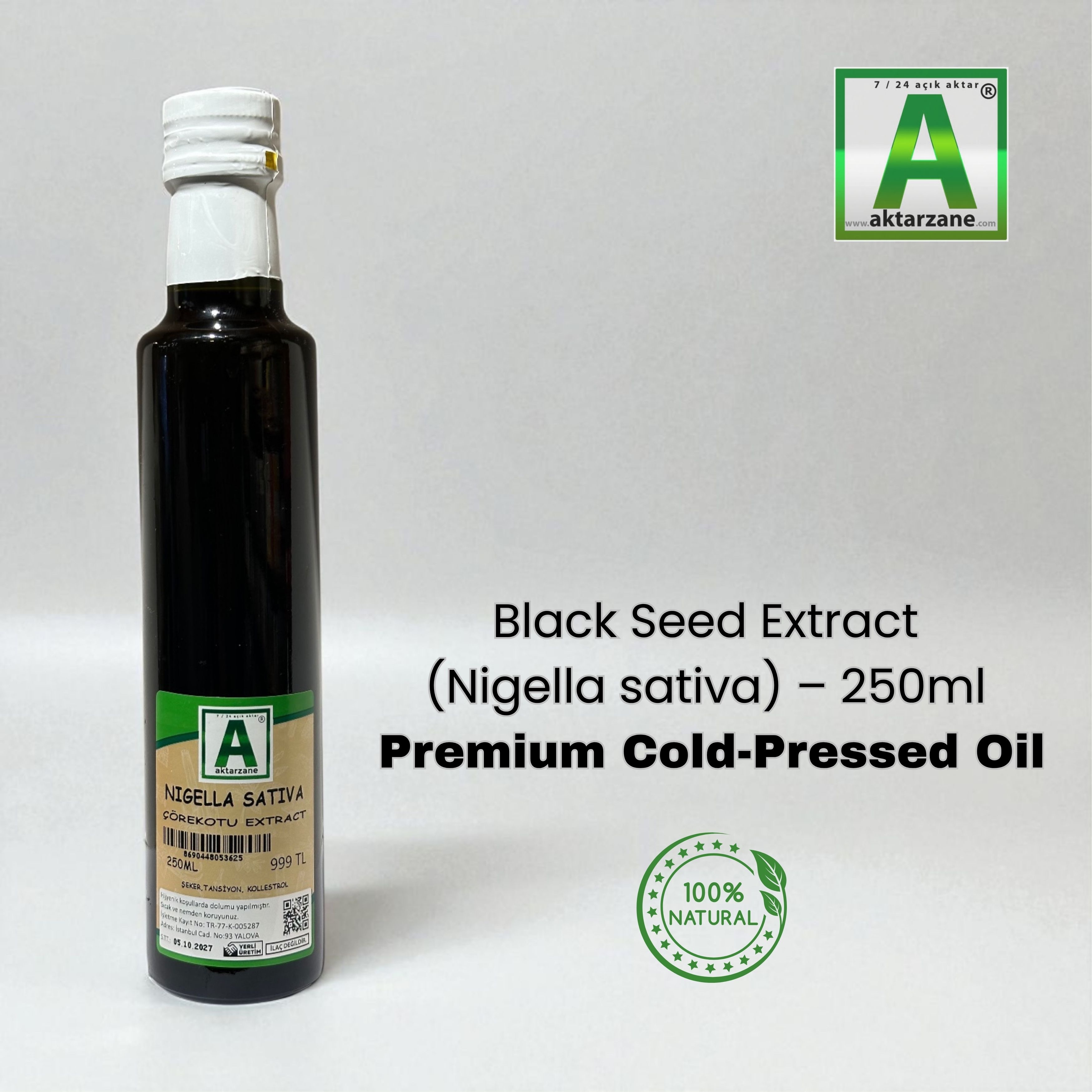 Black Seed Extract (Nigella sativa) – 250ml 436