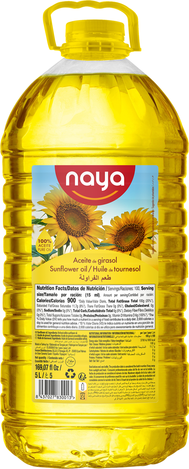 Sunflower Oil 5L 653
