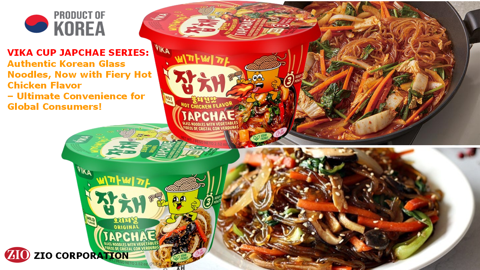Korean Cup noodle Japchae (Glass Noodles with VEG) 657
