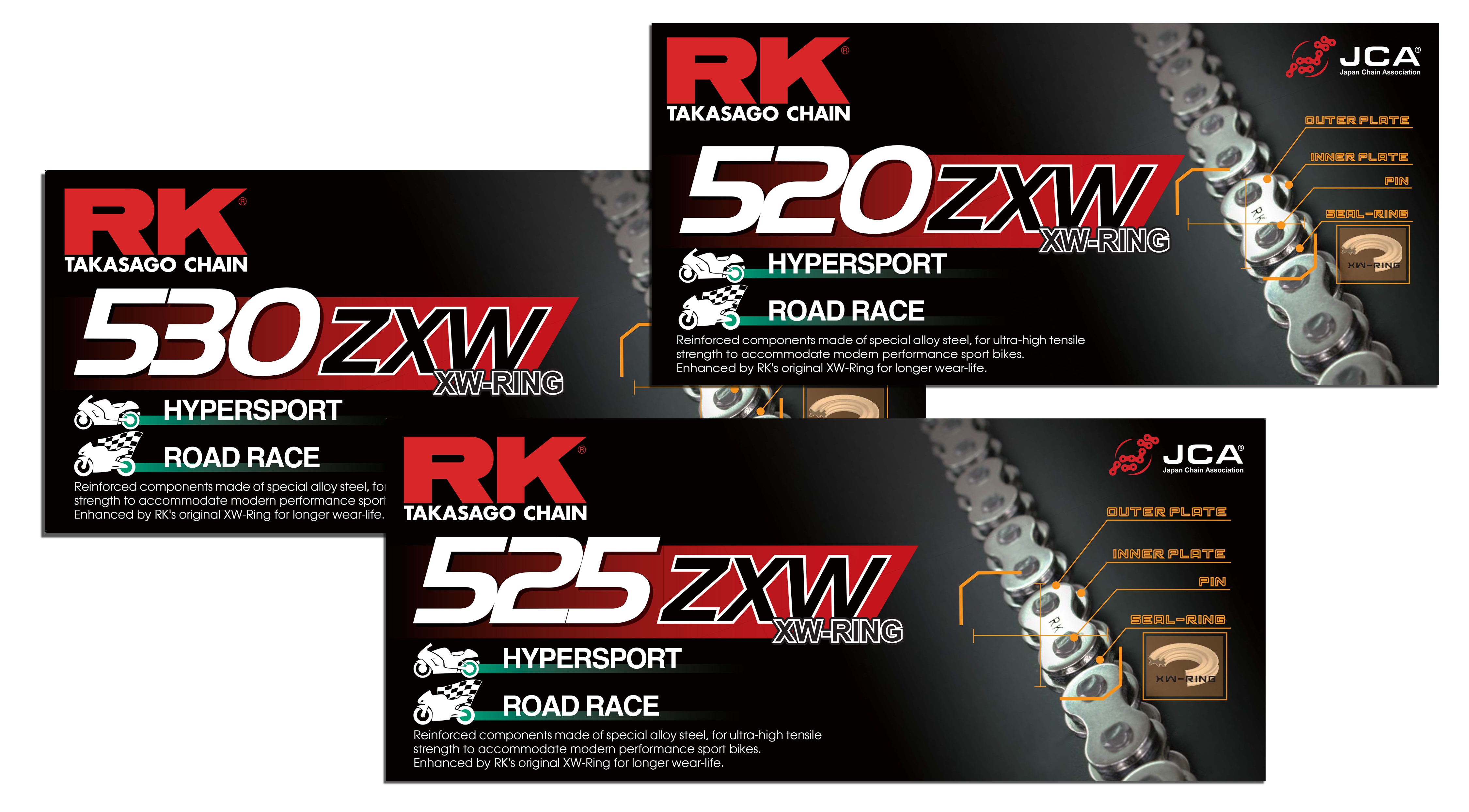 RK Chain ZXW Series 20