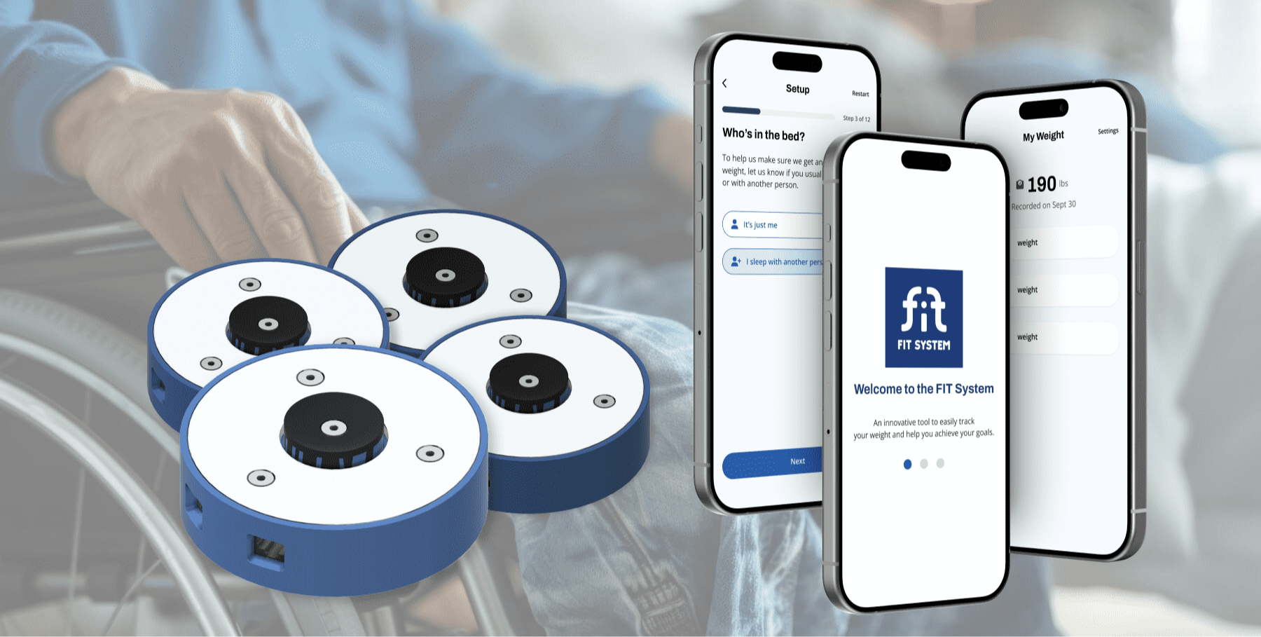 In-Bed Weight Monitoring for Mobility-Impaired 75