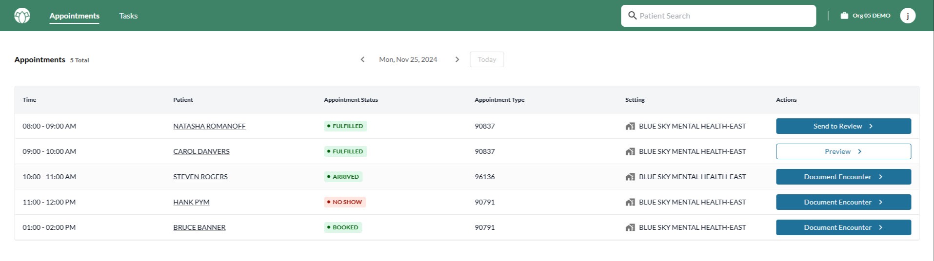 ProsperityEHR - EHR for Behavioral Health 97