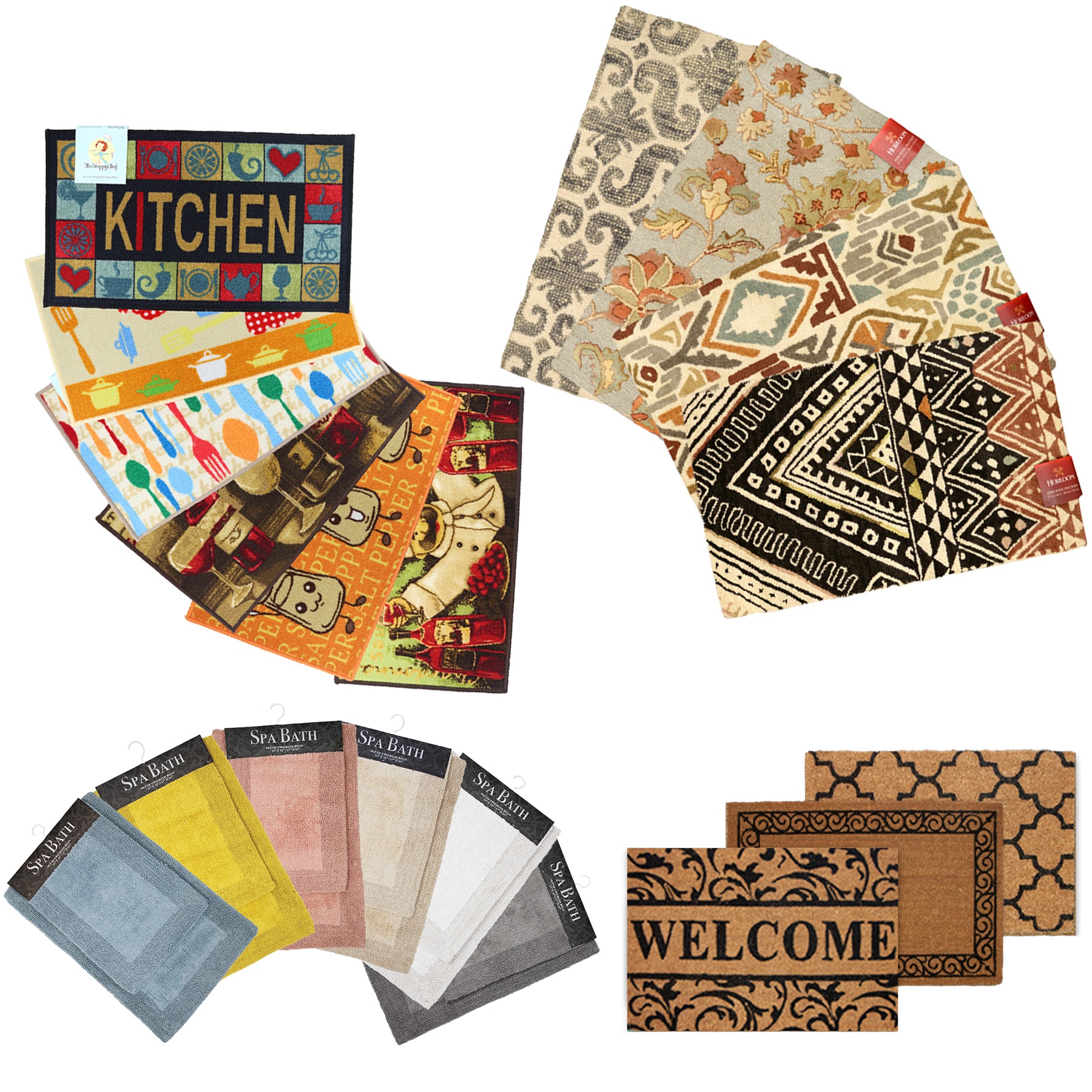 Accent, Bath, Area, & Kitchen Rugs 1149