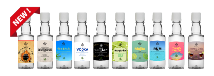 NEW PRODUCT - BARRON'S NON-ALCOHOL CANNASHOTS  BOOTHC33404 1243